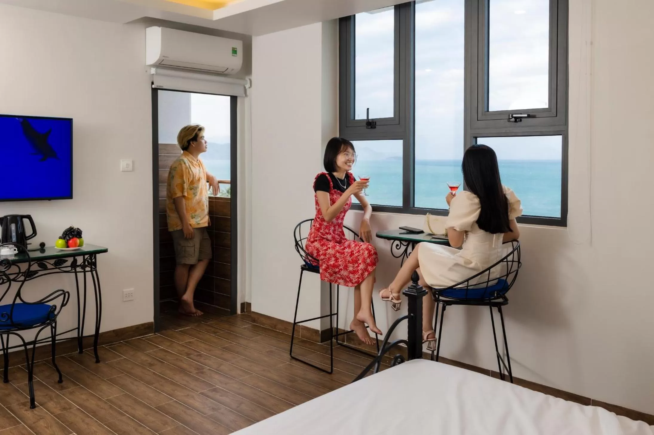 Balcony/Terrace in Azura Gold Hotel & Apartment