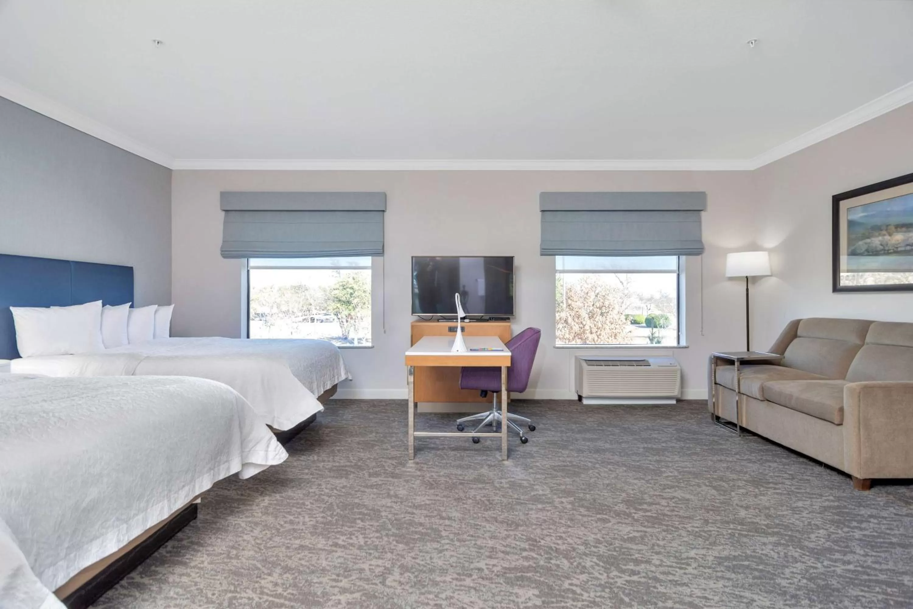 Bedroom, Bed in Hampton Inn & Suites Fort Worth-Fossil Creek