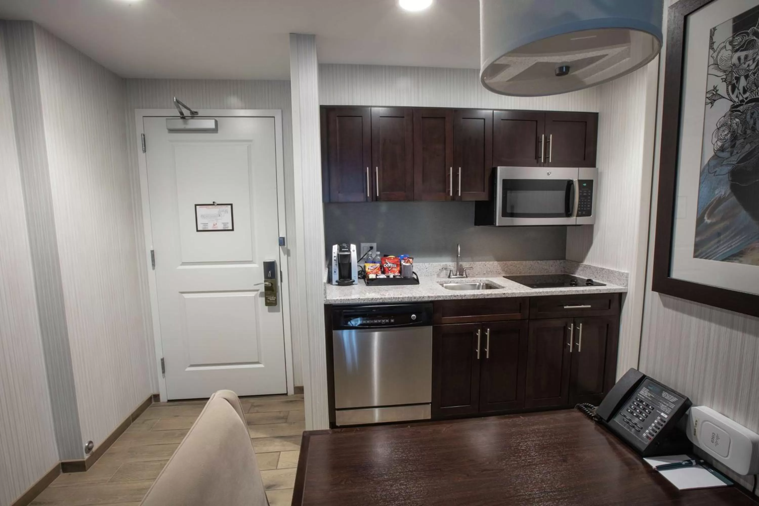 Kitchen or kitchenette in Homewood Suites By Hilton Clifton Park