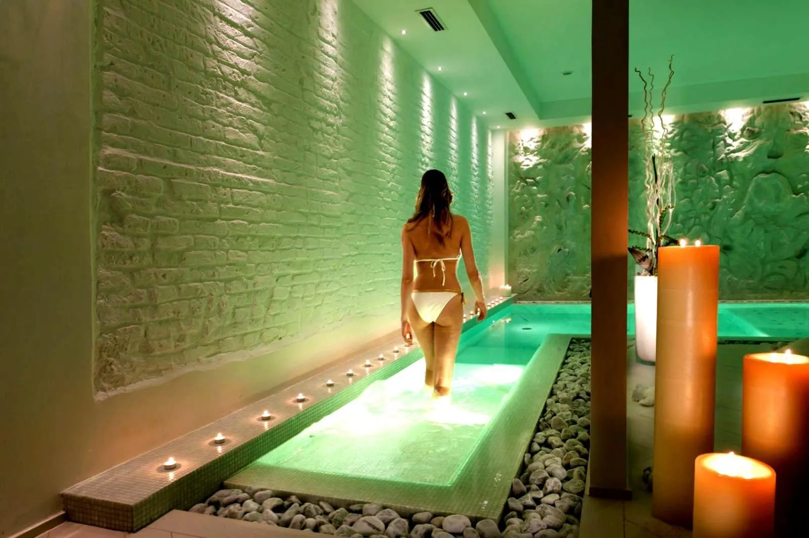 Spa and wellness centre/facilities in Hotel Regina Elena 57 & Oro Bianco SPA