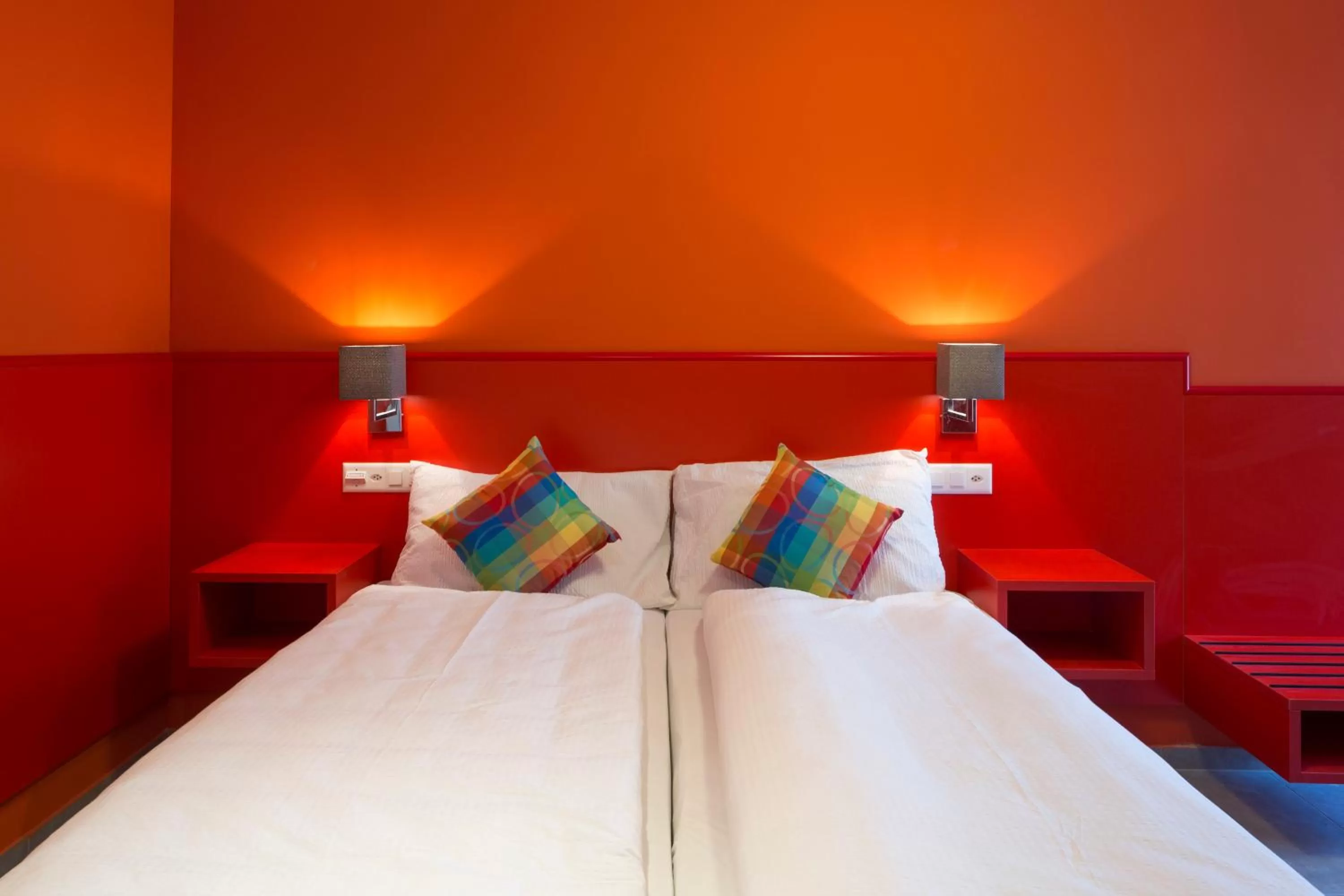 Bed in Hotel Liberty Self Check-In