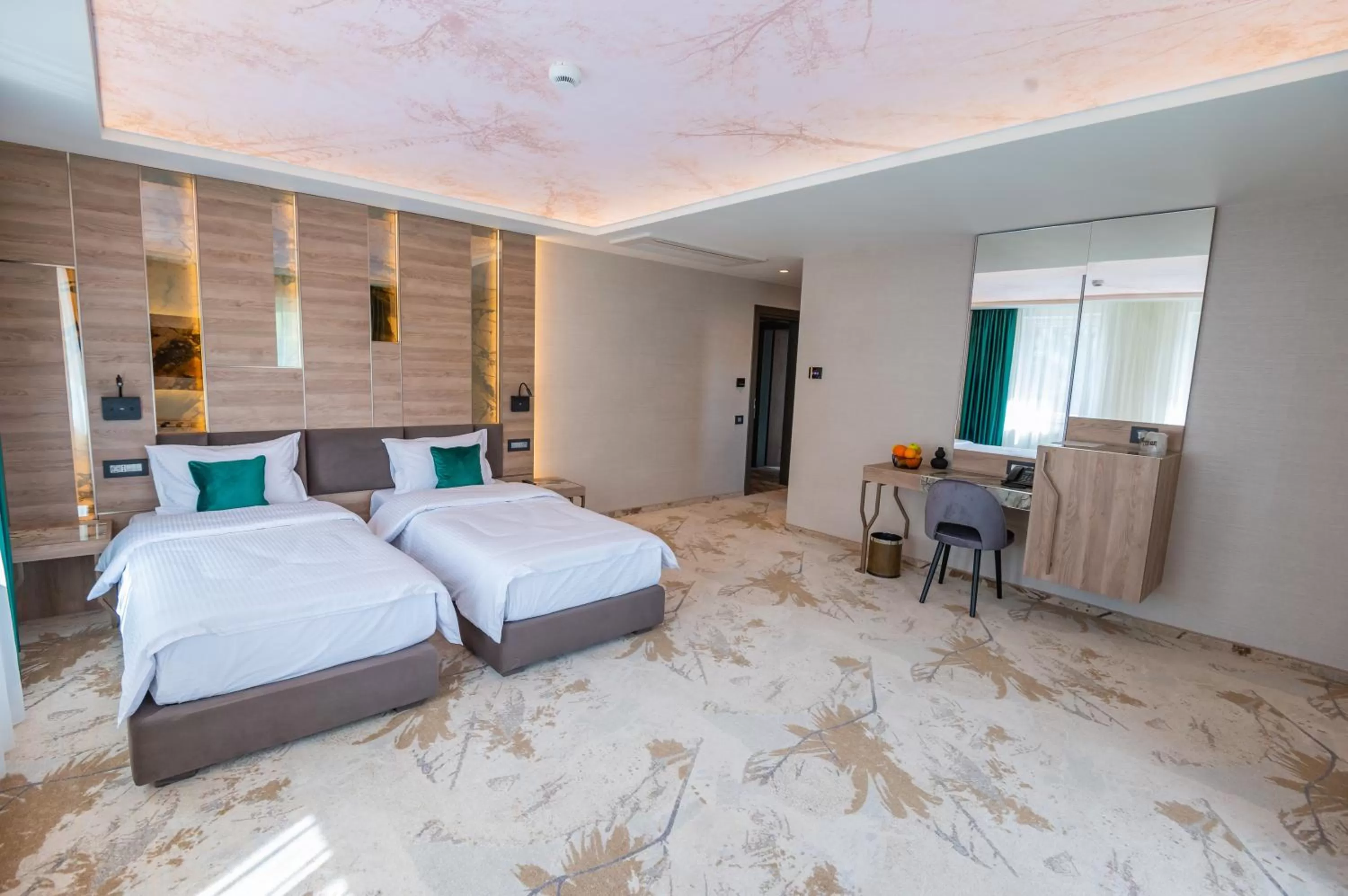 Bed in Hotel Codrişor