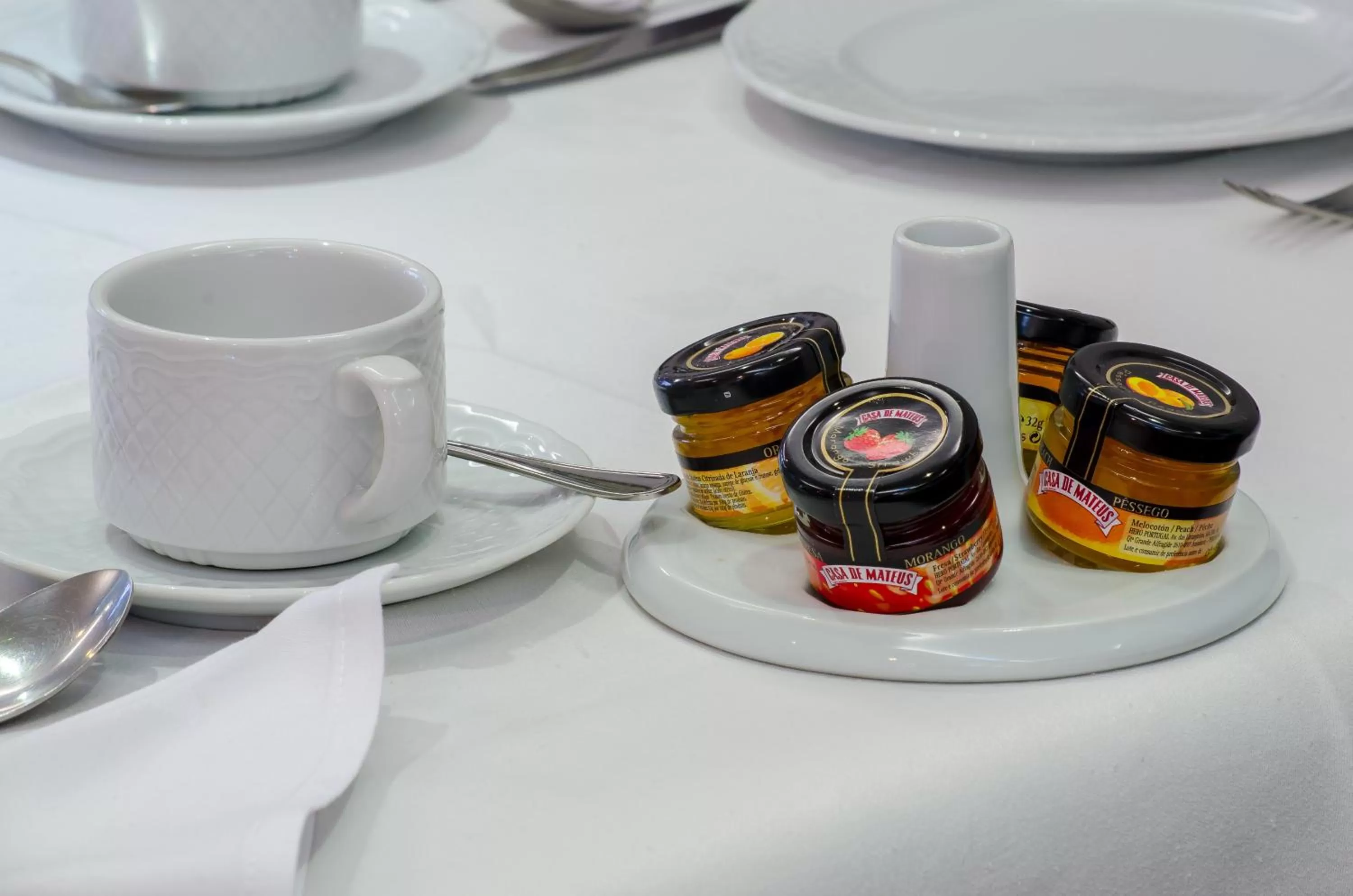 Continental breakfast in Hotel Principe Real