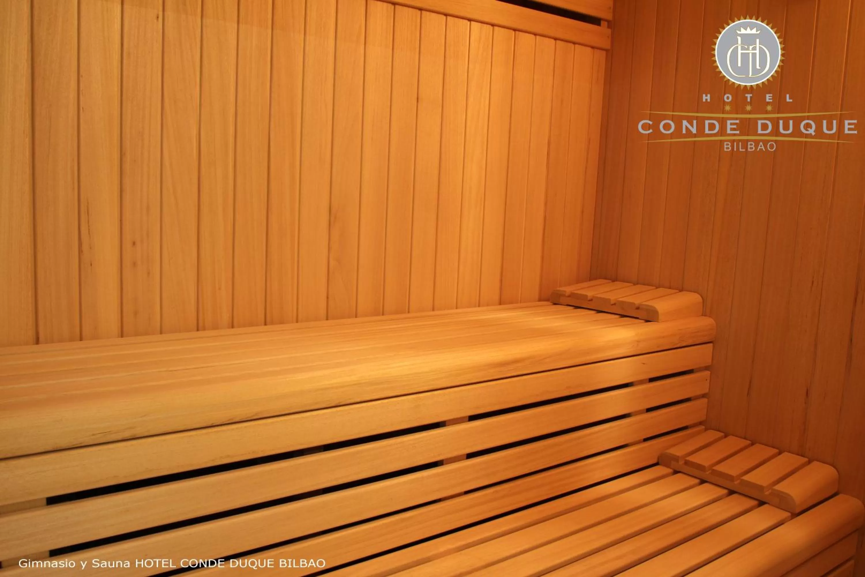 Sauna in Hotel Conde Duque Bilbao