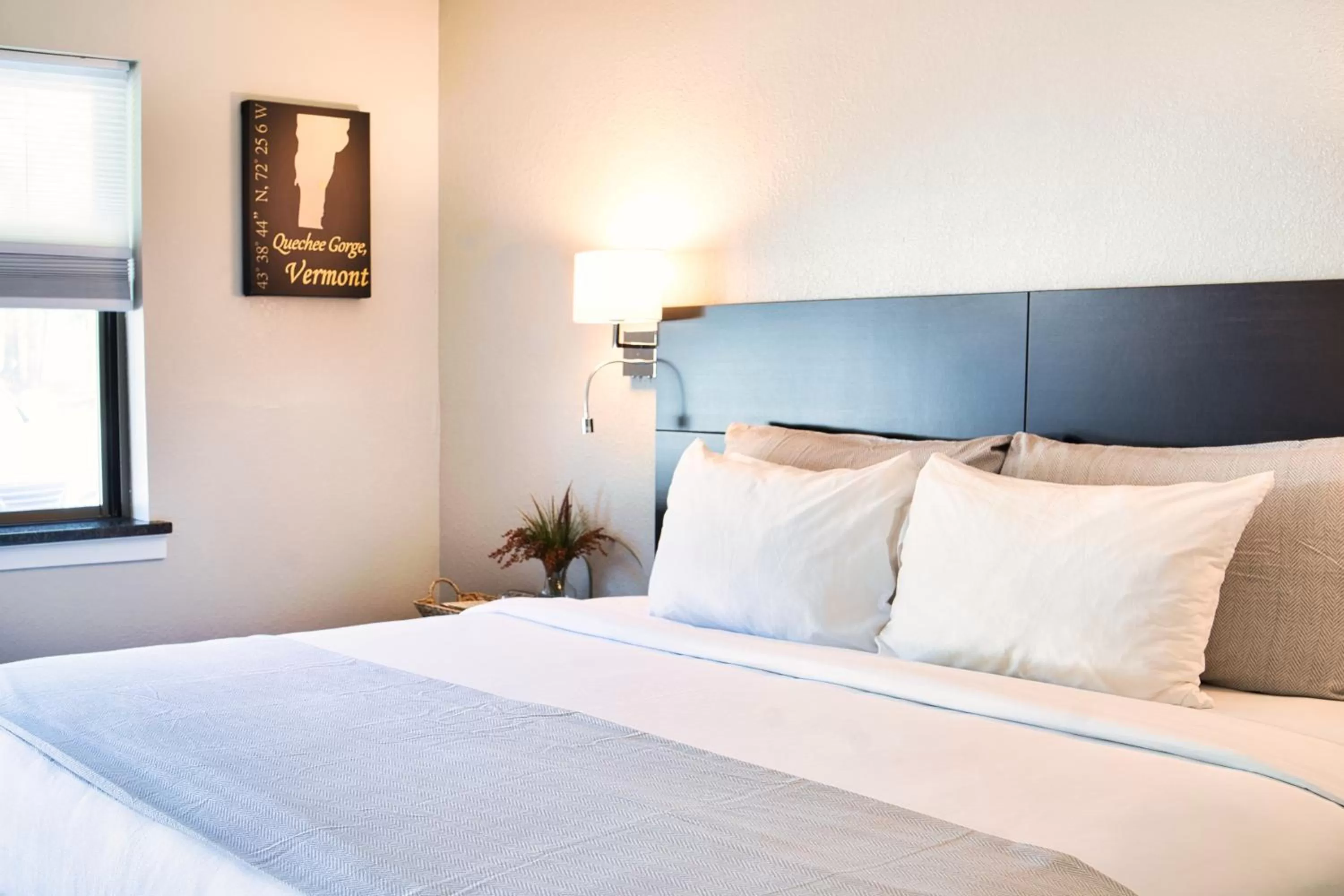 Bed in Align Inn Vermont