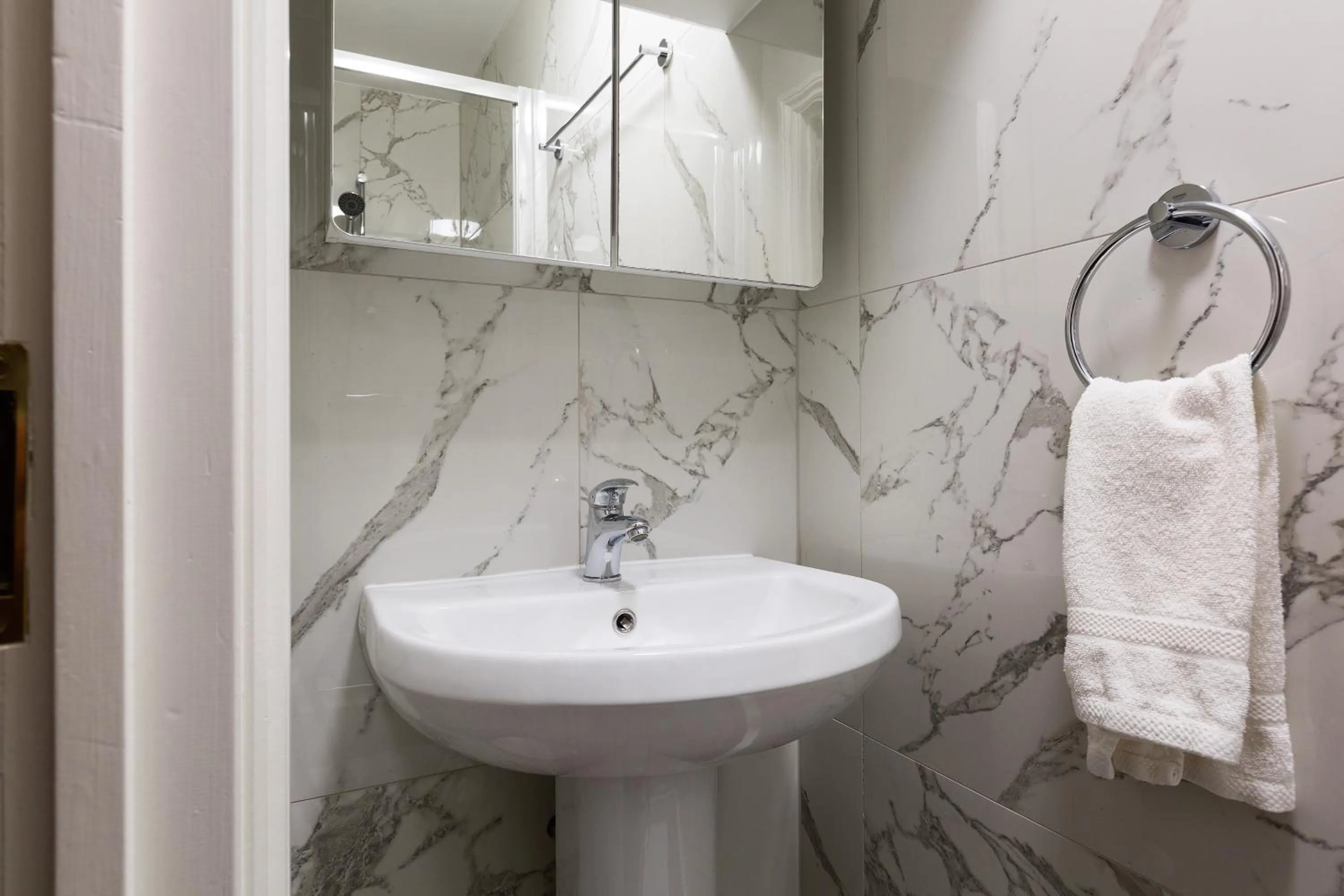 Bathroom in Centra Wharf