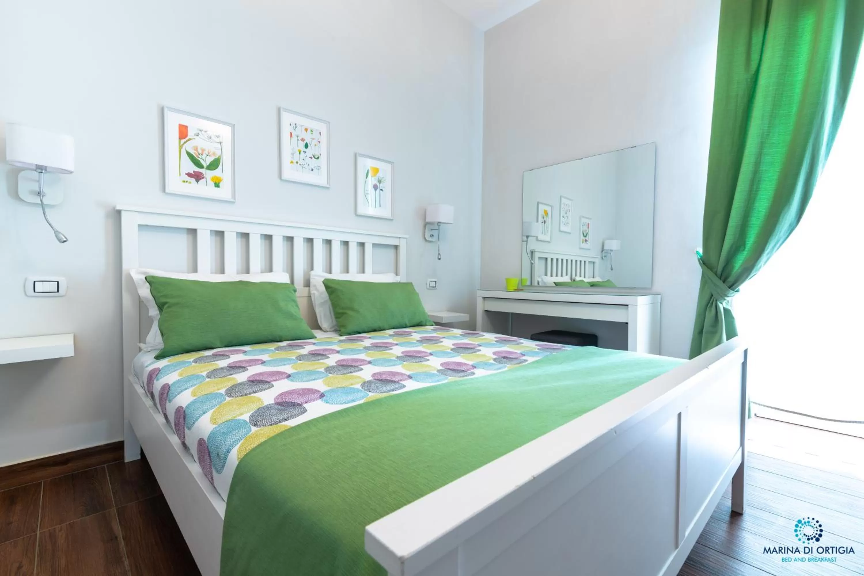 Bed in B&B Marina di Ortigia