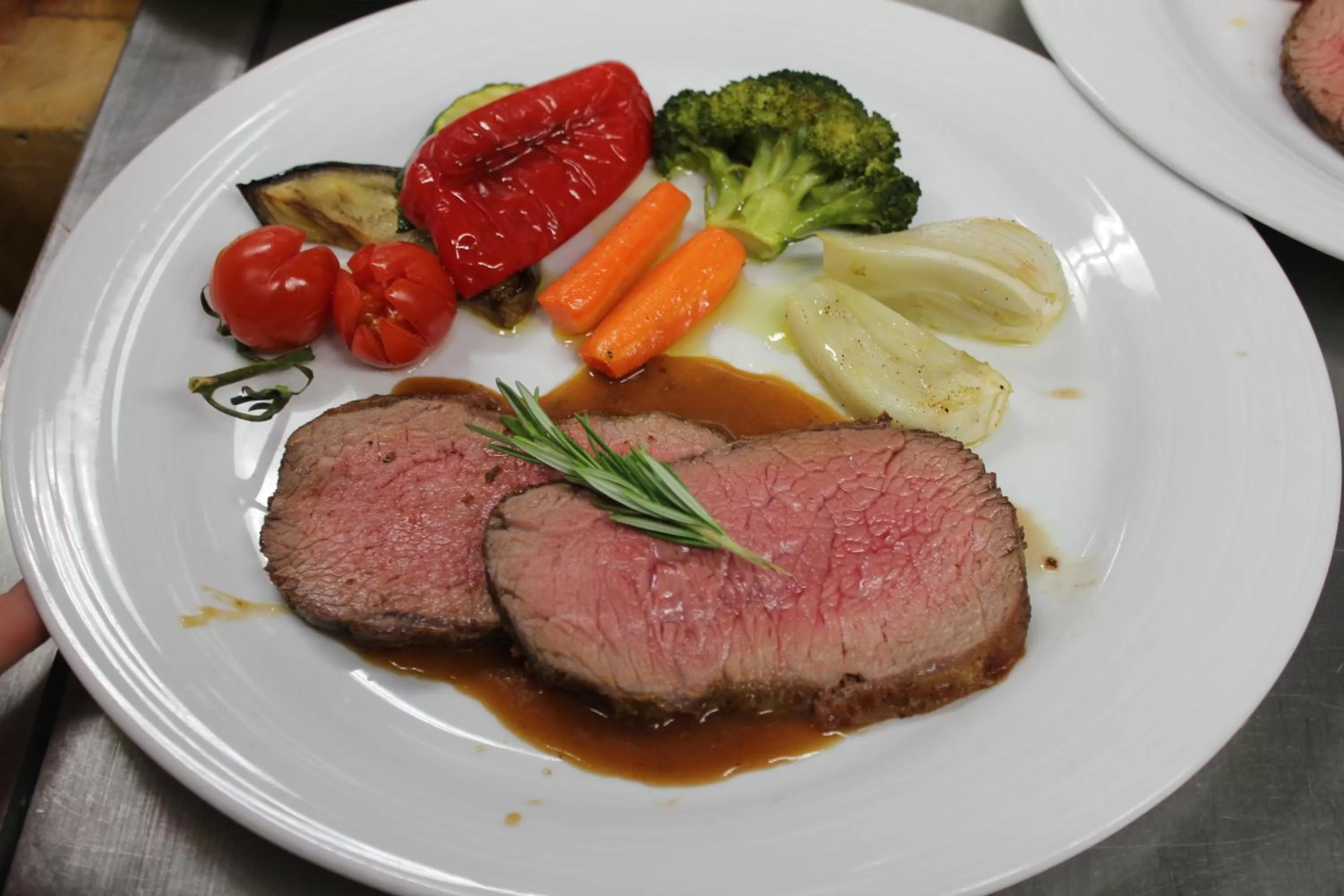 Food close-up in Hotel Central