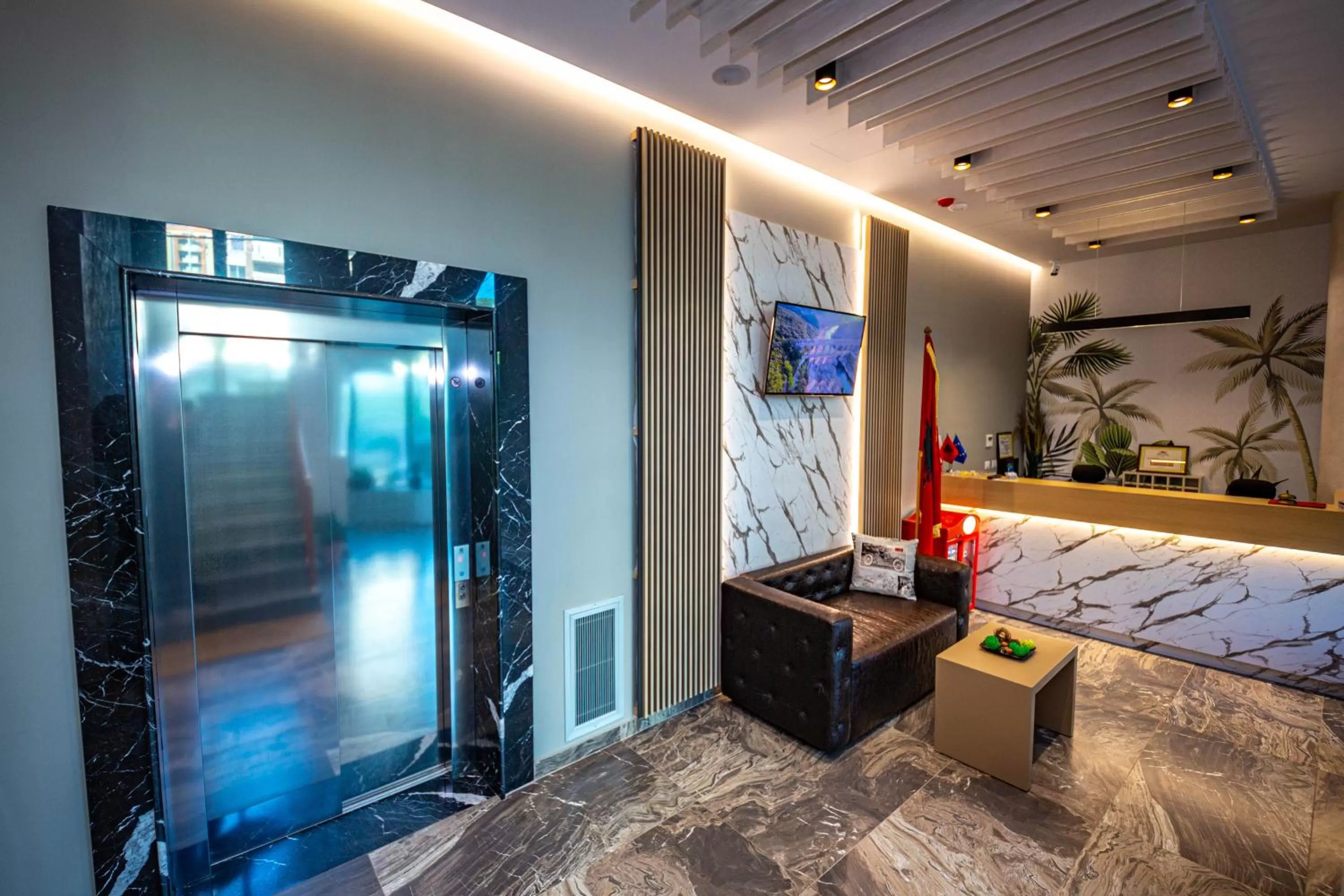 Lobby or reception, Bed in Hotel Bella Vista