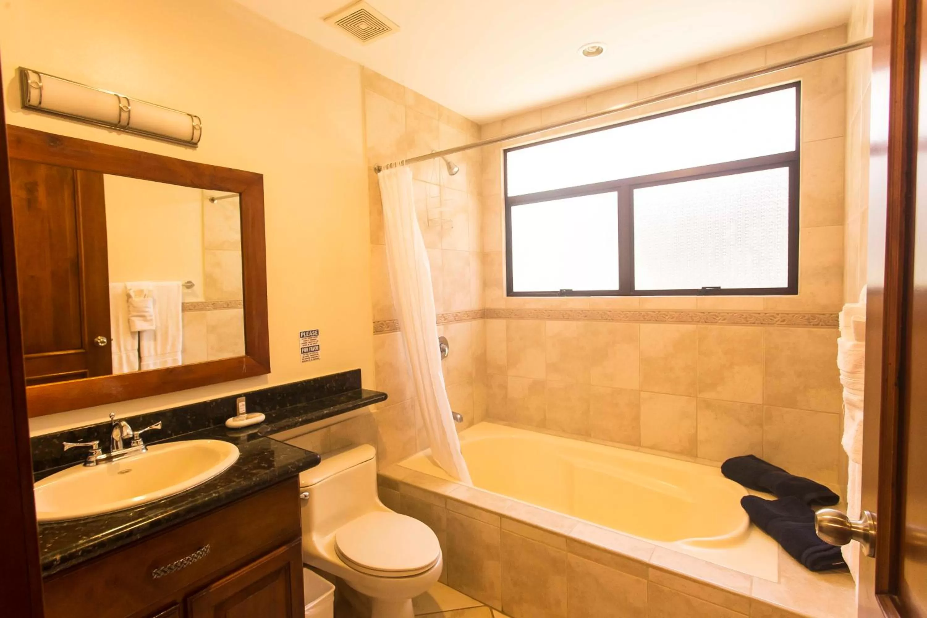 Bathroom in Monte Carlo Luxury Condominiums