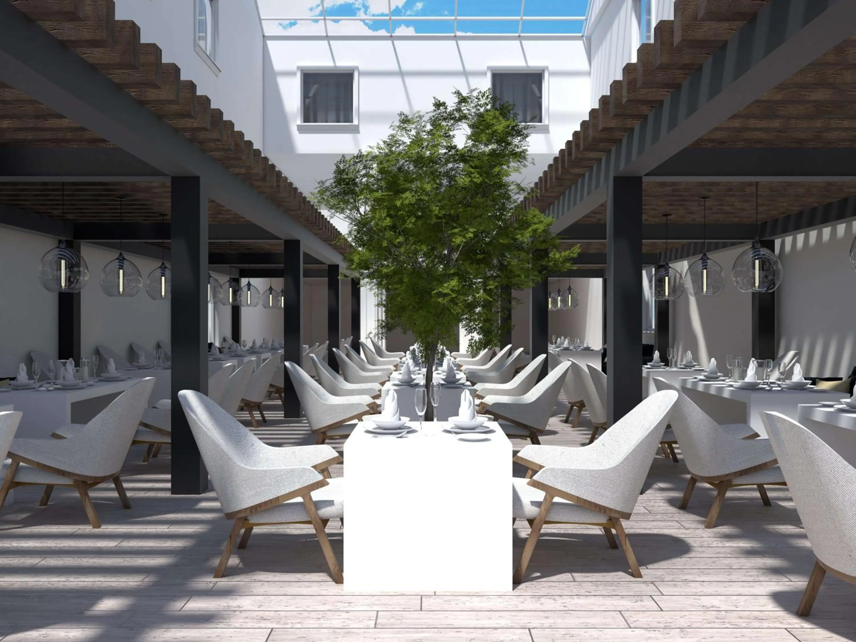 Restaurant/places to eat in Doubletree By Hilton Toluca