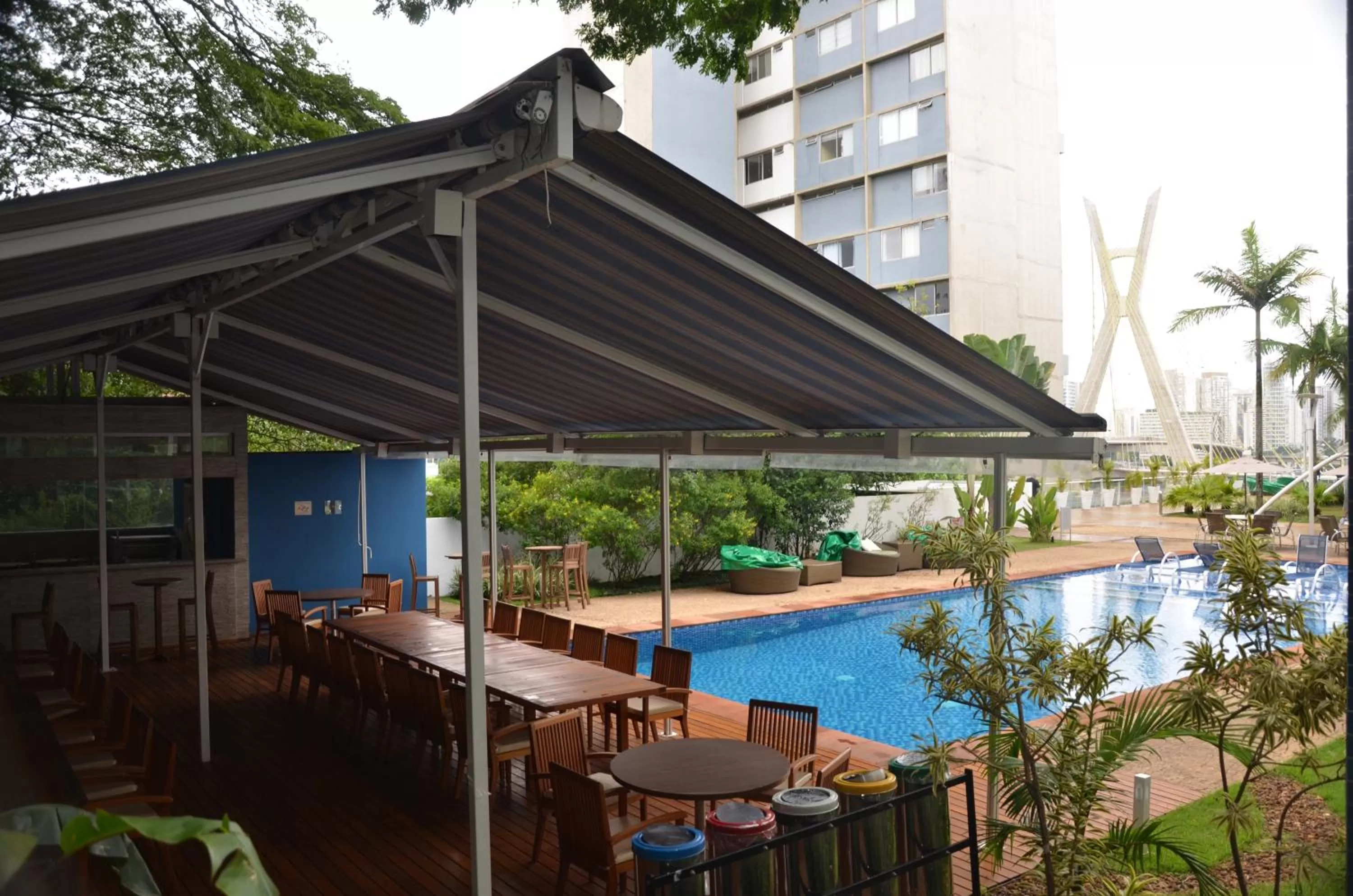 BBQ facilities in Novotel Sao Paulo Morumbi
