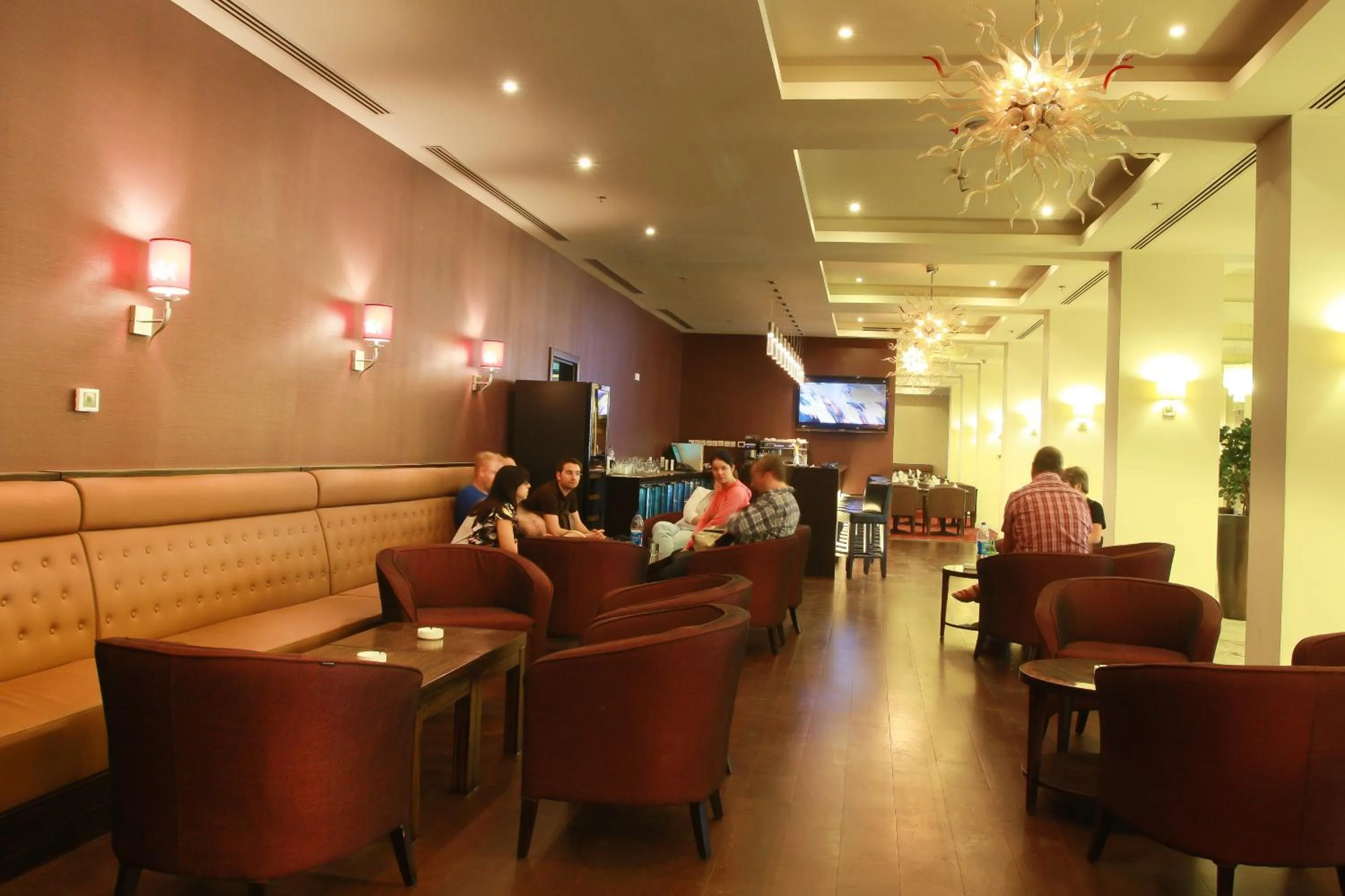 Lounge or bar in Grand Palace Hotel