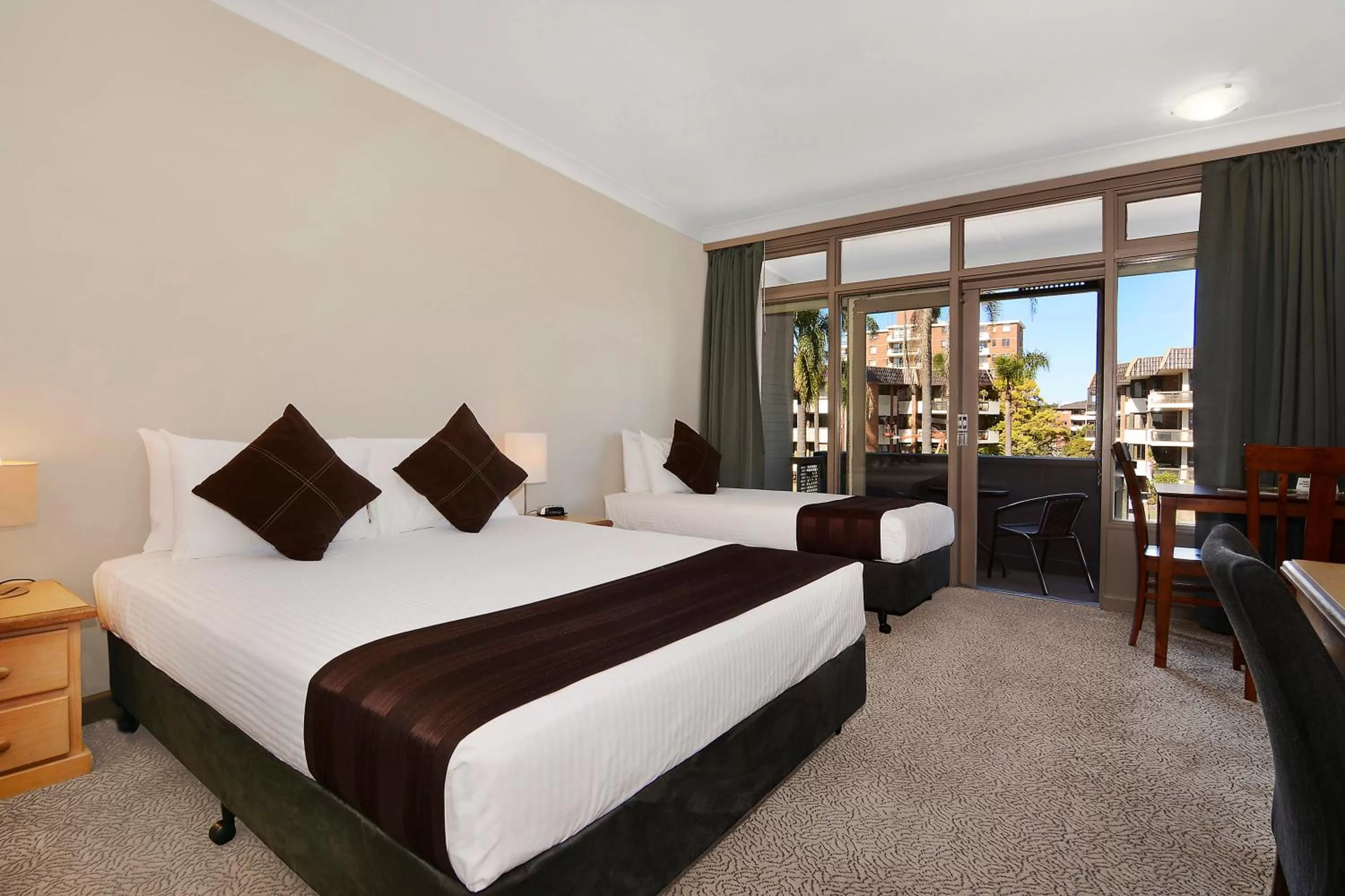 Bed in Comfort Resort Waters Edge