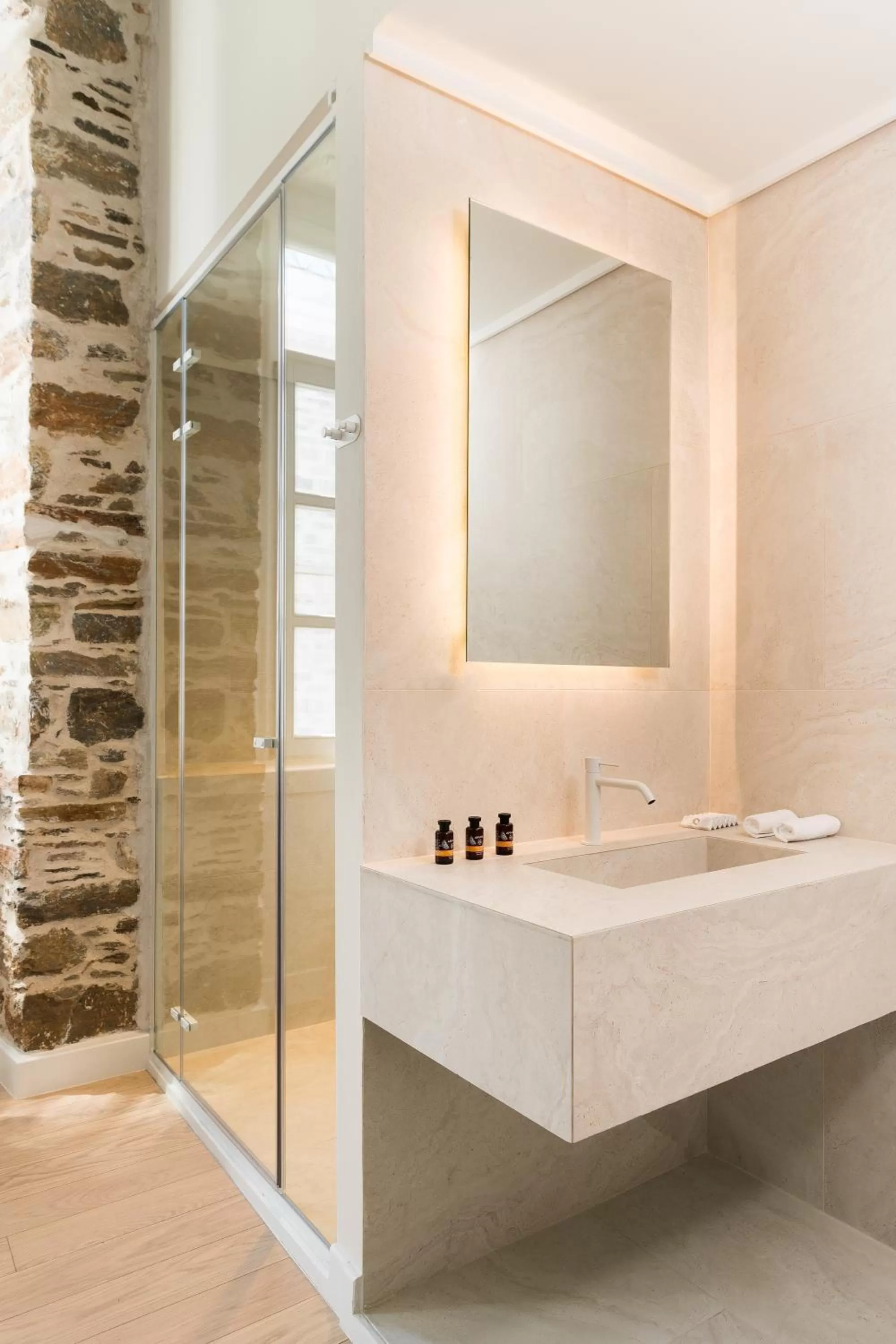 Bathroom in SYROS SOUL LUXURY SUITES