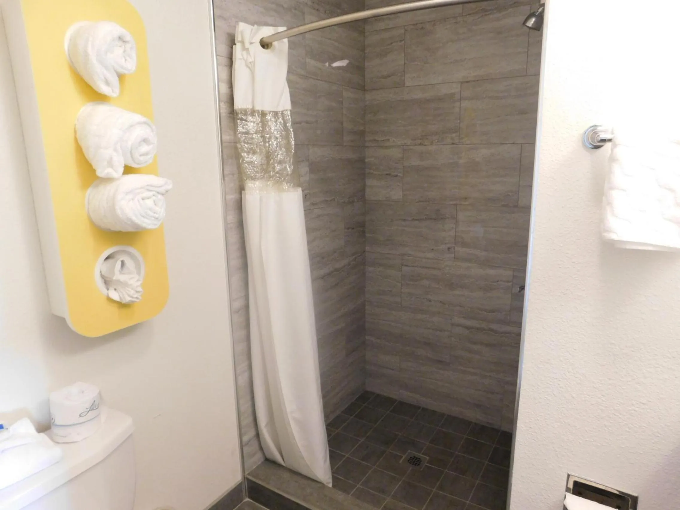 Bathroom in Motel 6 - Downtown Monterey