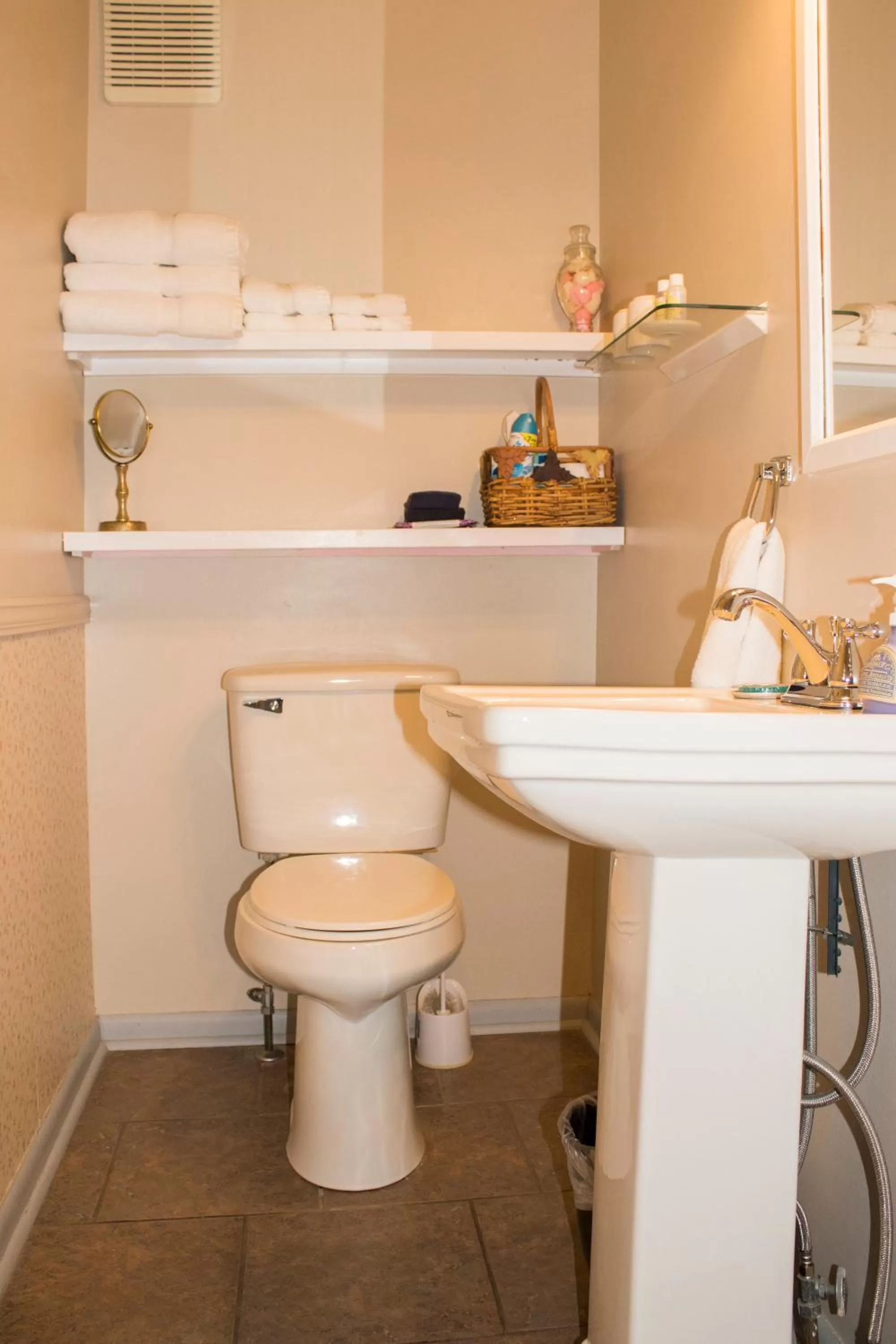 Bathroom in Wildflower Bed and Breakfast