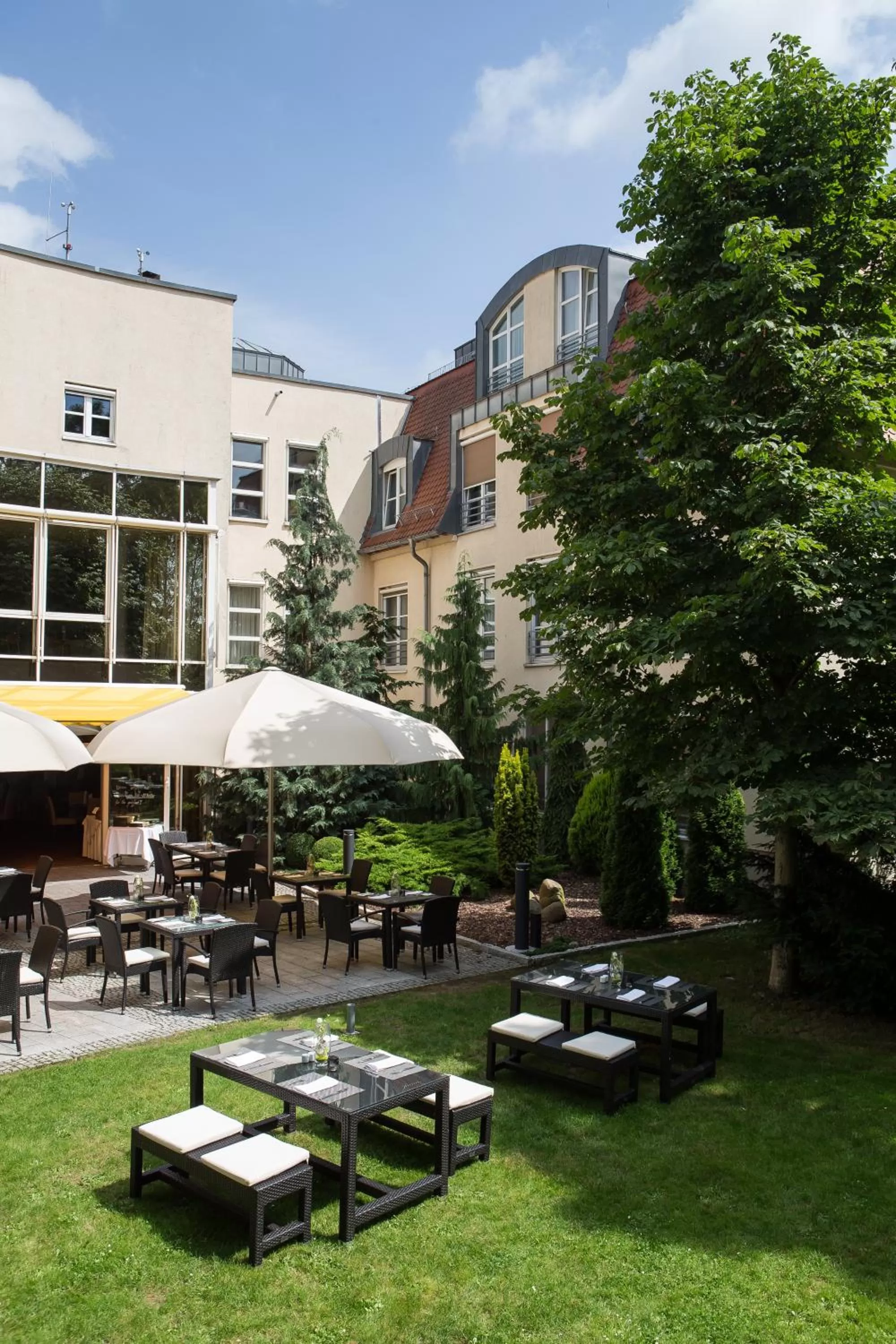 Garden in Seminaris Hotel Leipzig