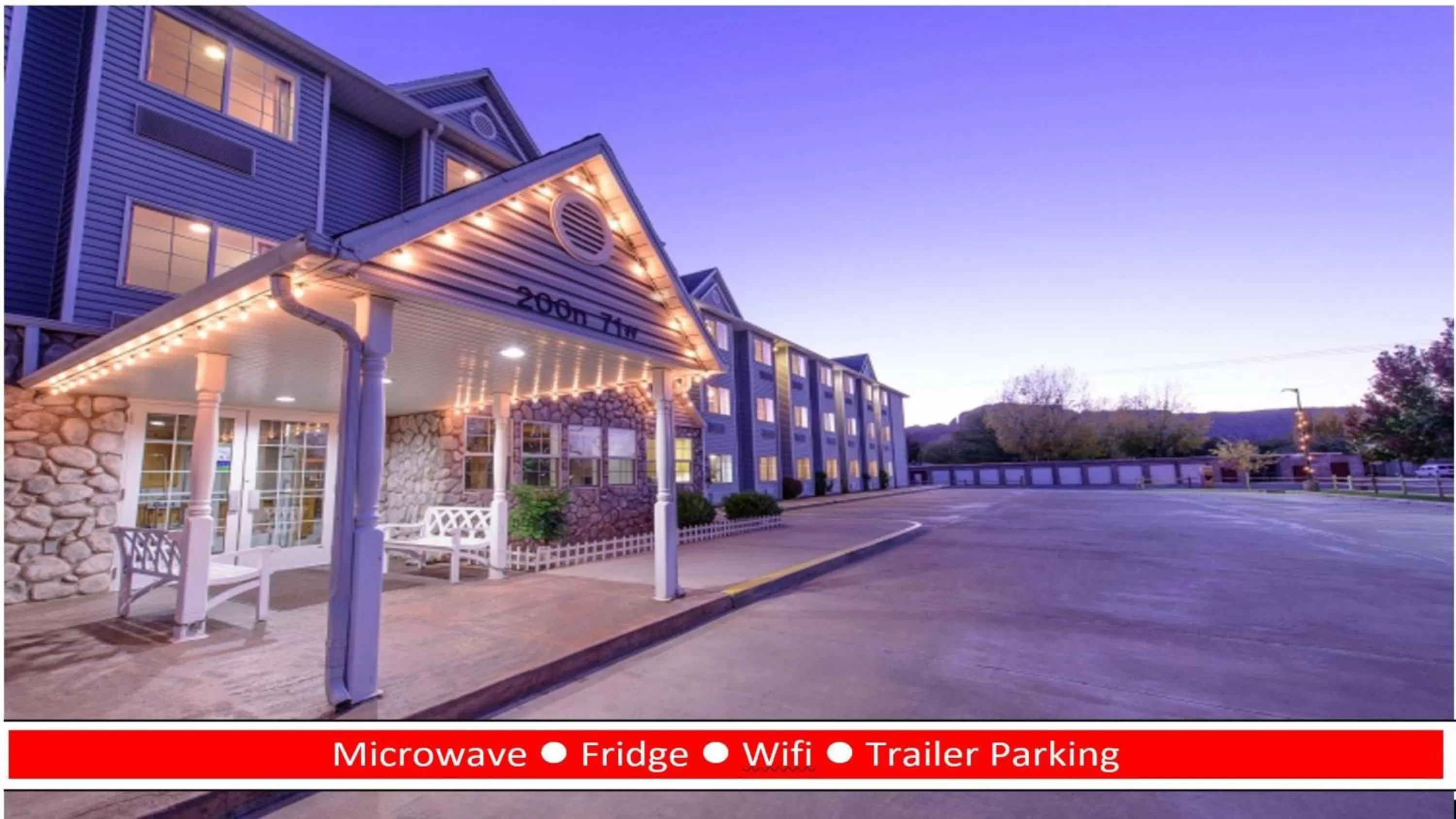 Property building in River Canyon Lodge