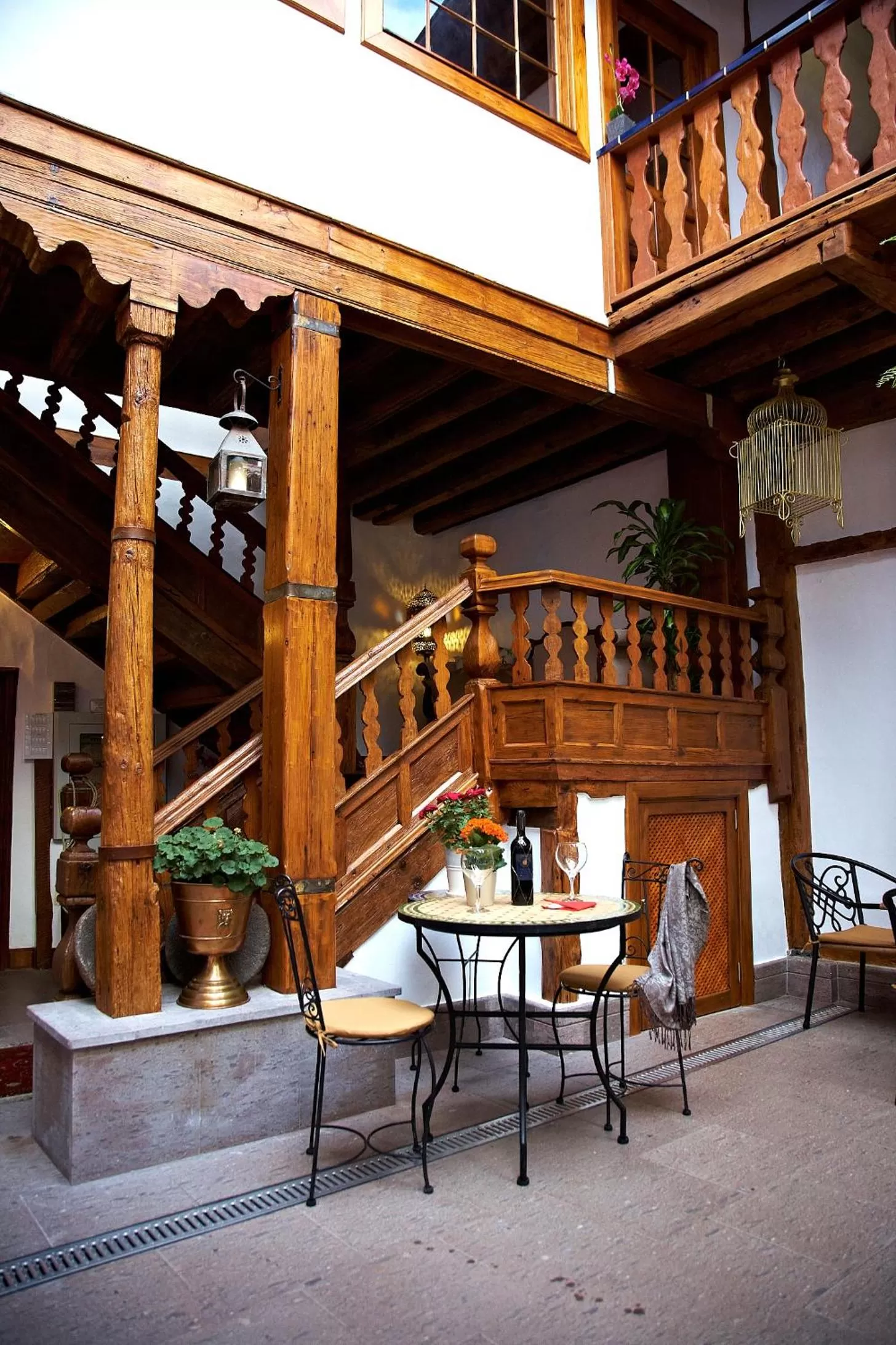 Patio in Hotel Emblemático San Agustin