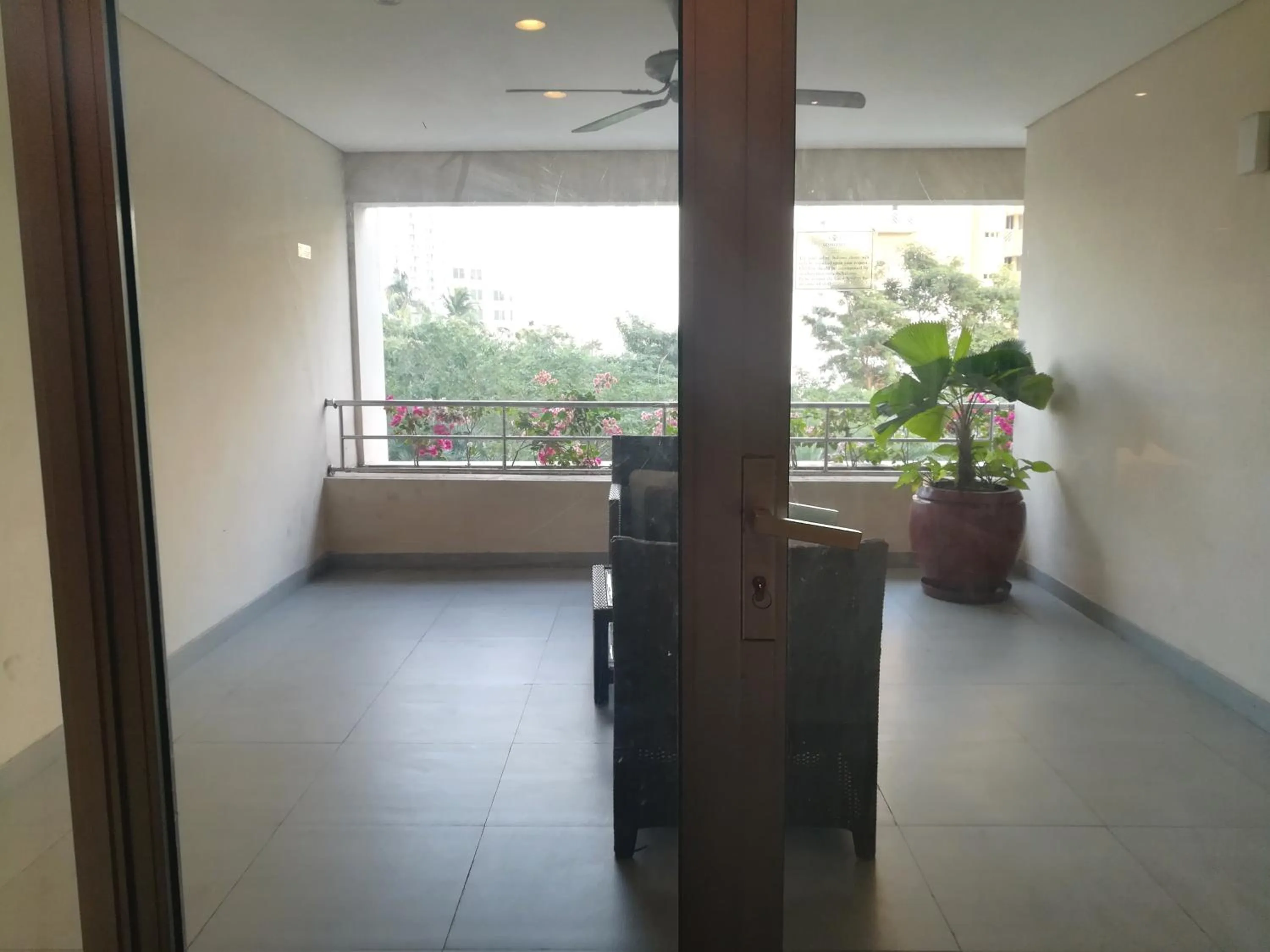 Balcony/Terrace in Somerset Greenways Chennai