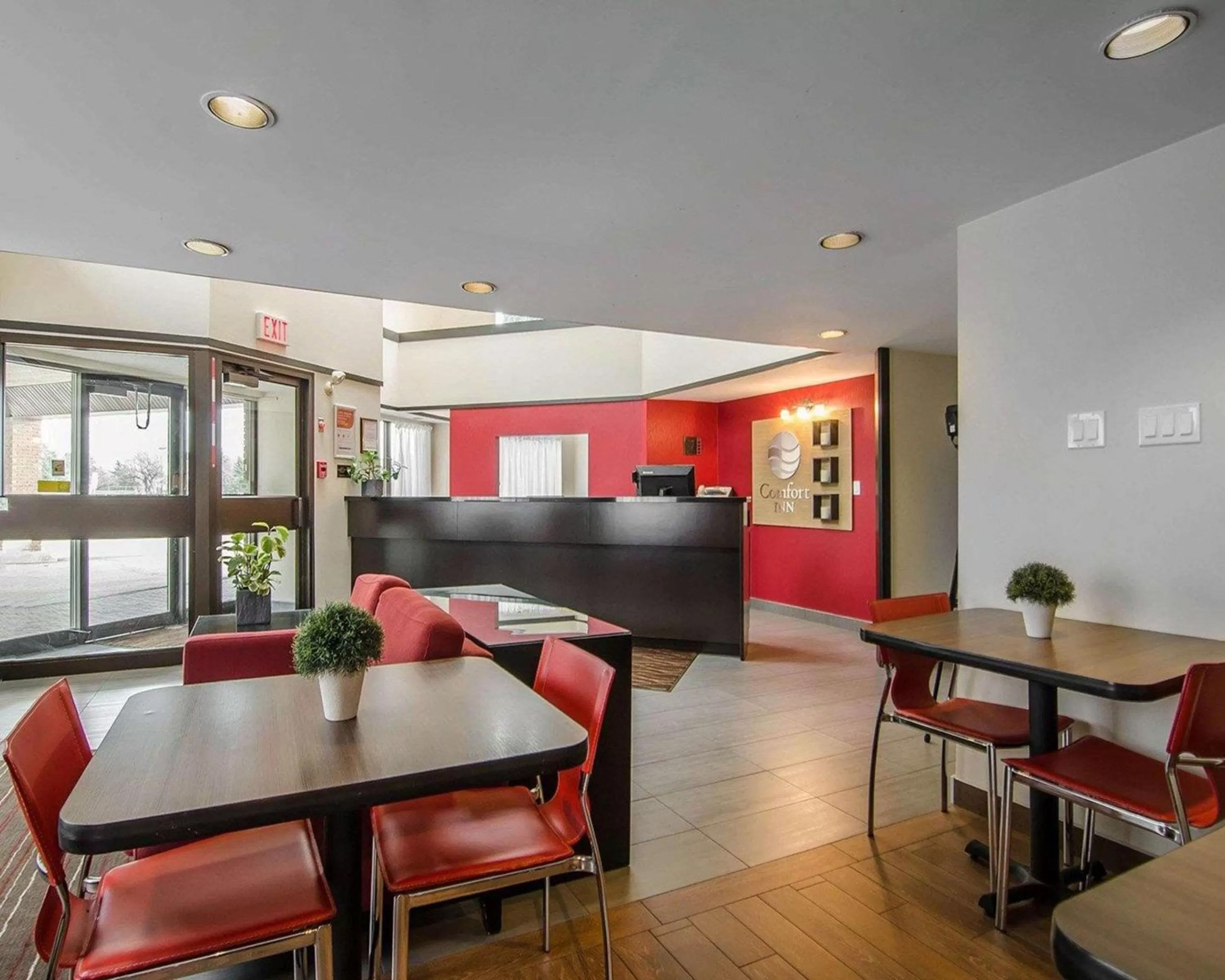 Lobby or reception in Comfort Inn