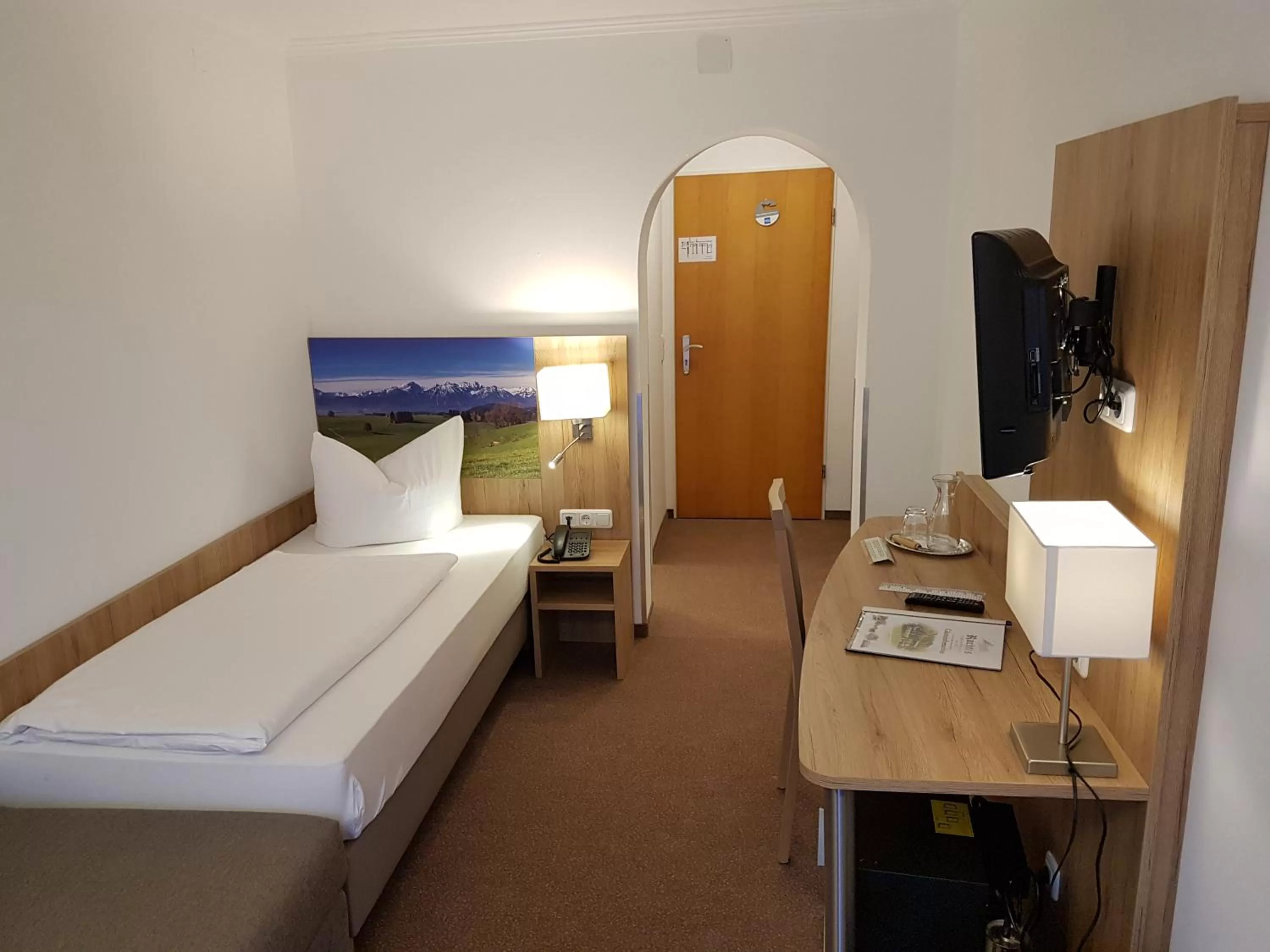 Mountain view, Bed in Hotel Ruchti - Zeit für mich