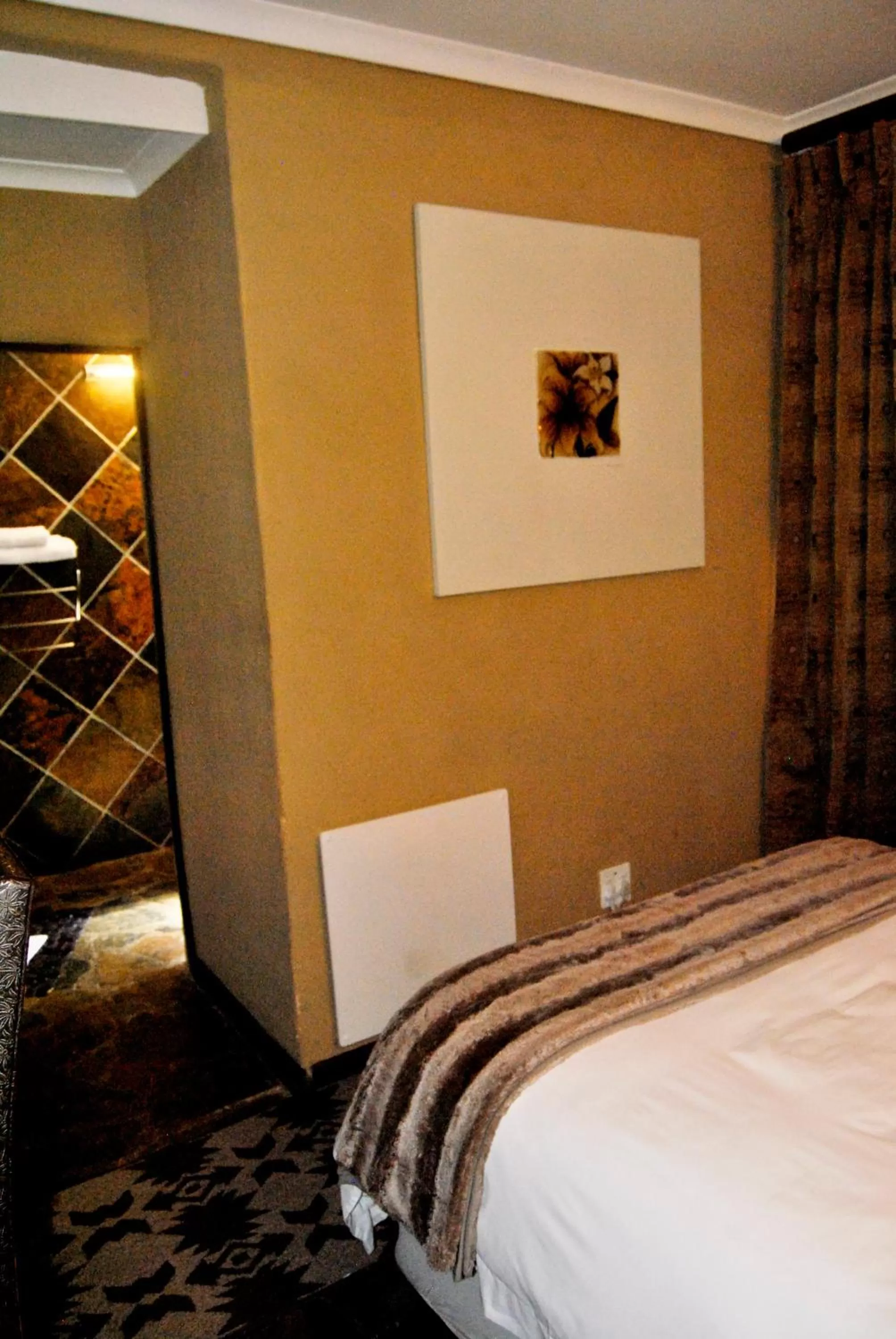 Bed in Birch Tree Cottage