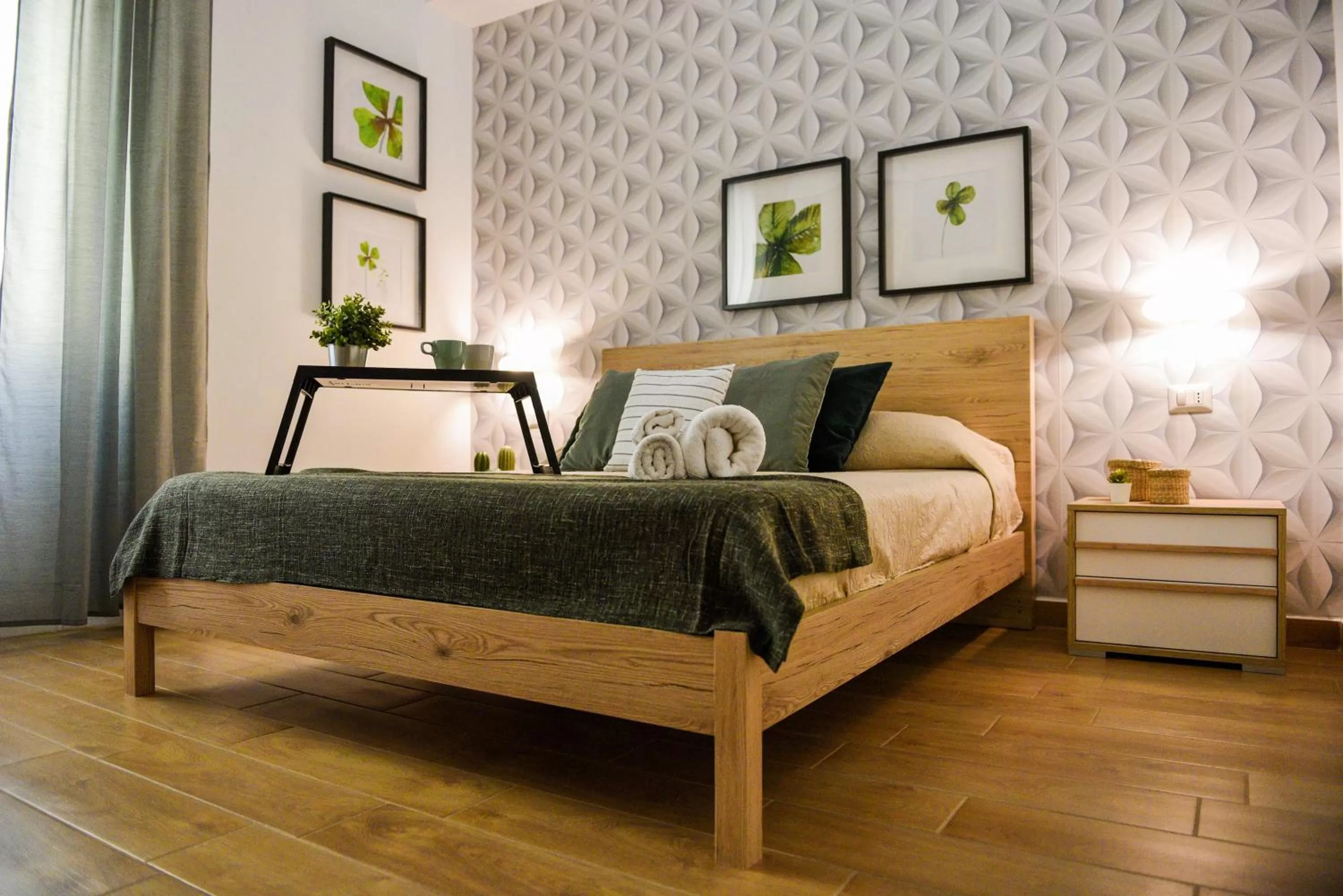 Bed in B&B Portafortuna Lucky charm