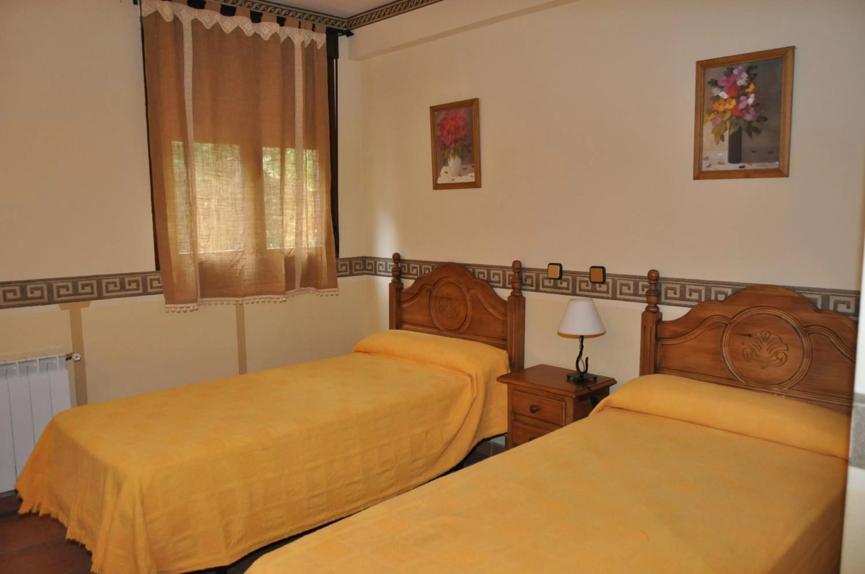 Bed in La Fuensanta Hostal-Rural