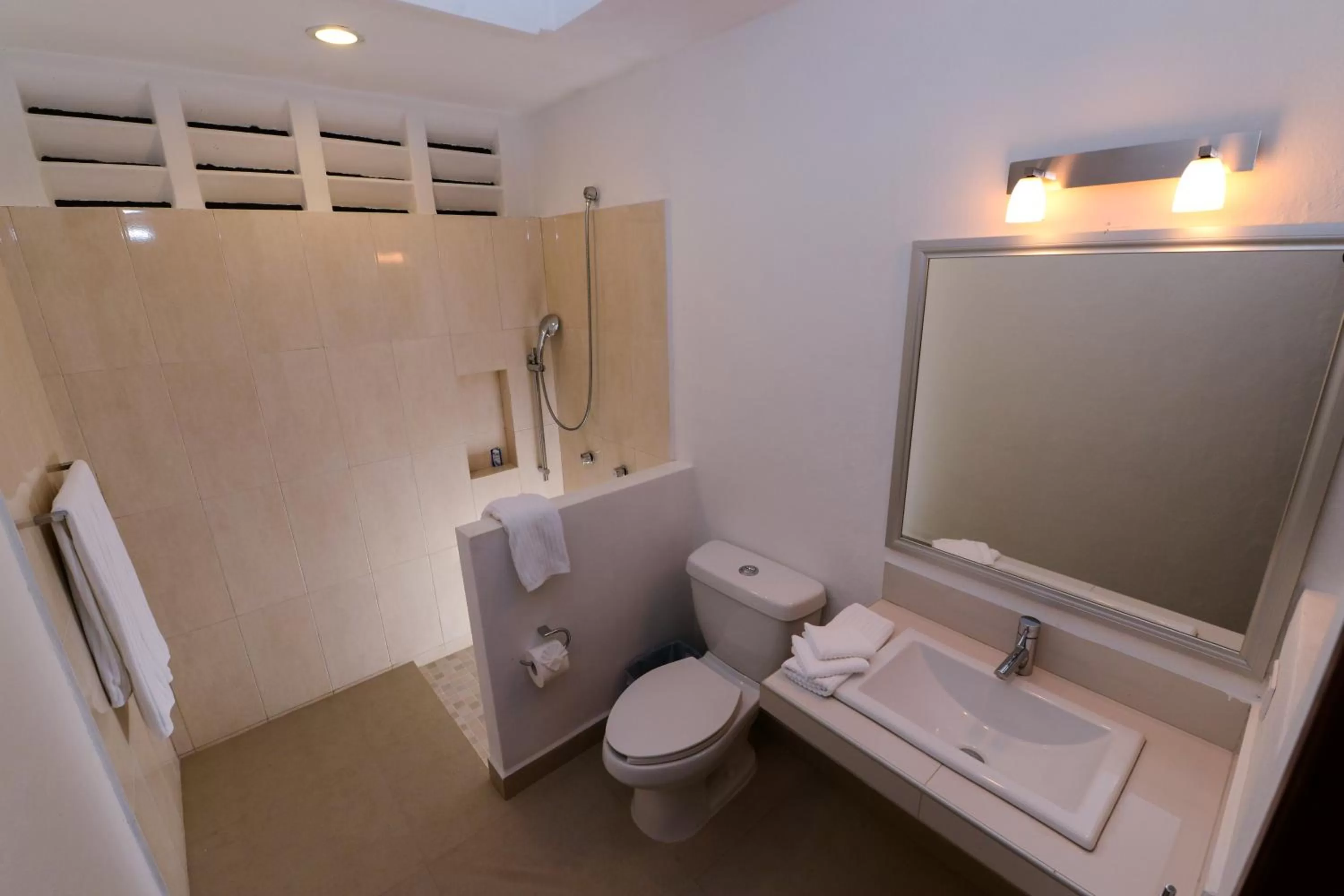 Shower in Hotel Villas Colibrí Suites & Bungalows