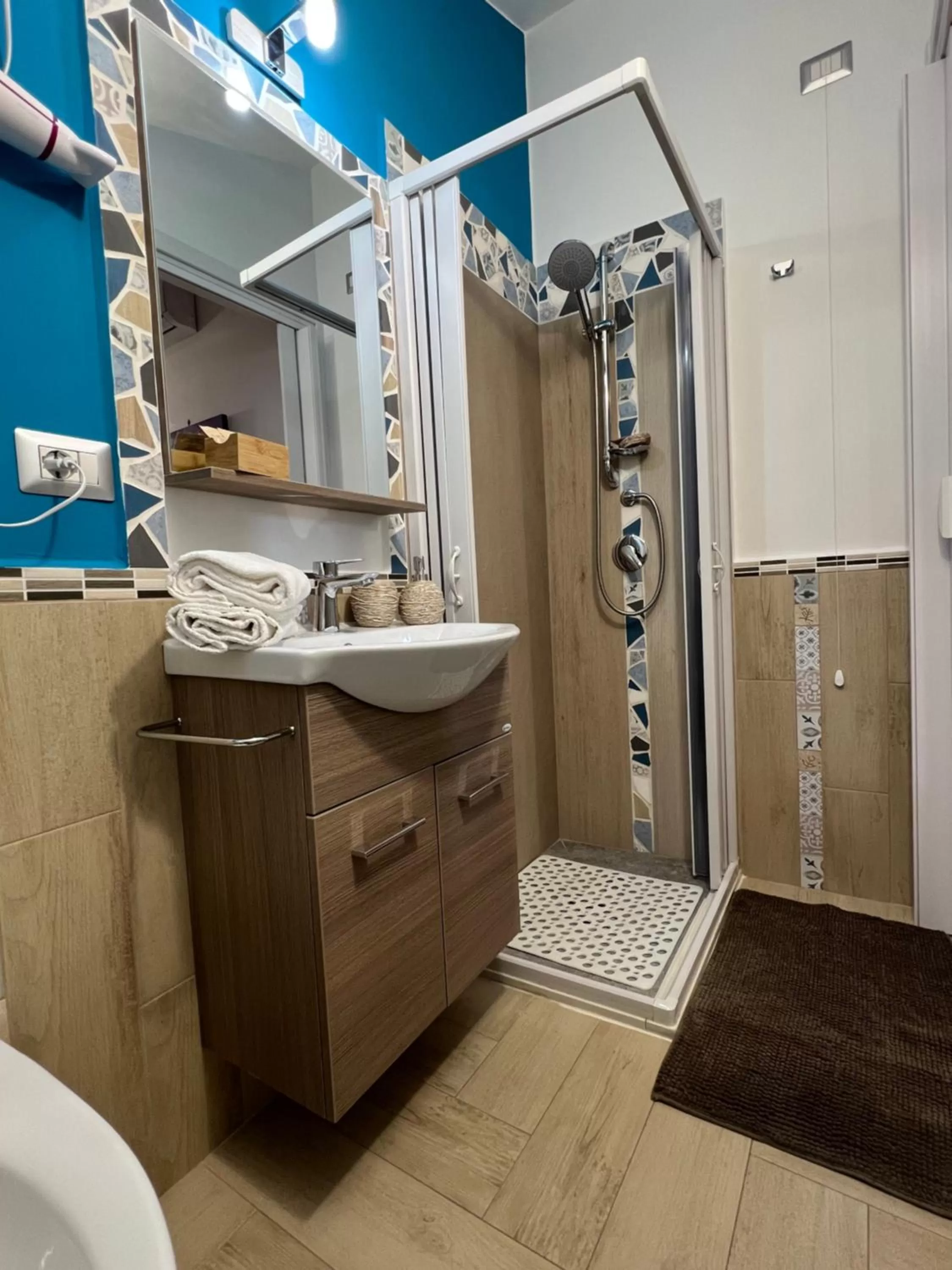 Bathroom in Il Tempio Di Giove Suite