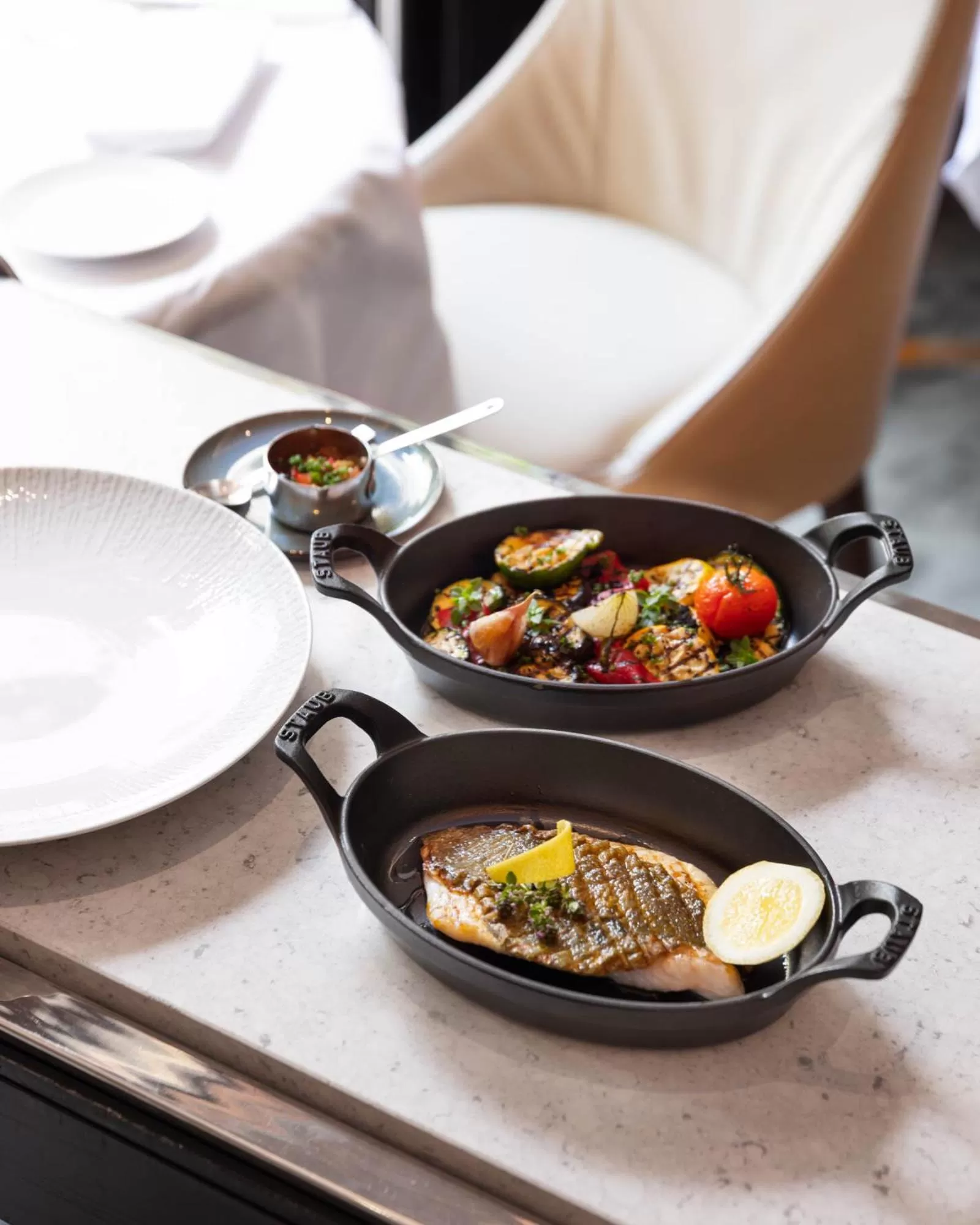 Food close-up in Hôtel Lancaster Paris Champs-Elysées