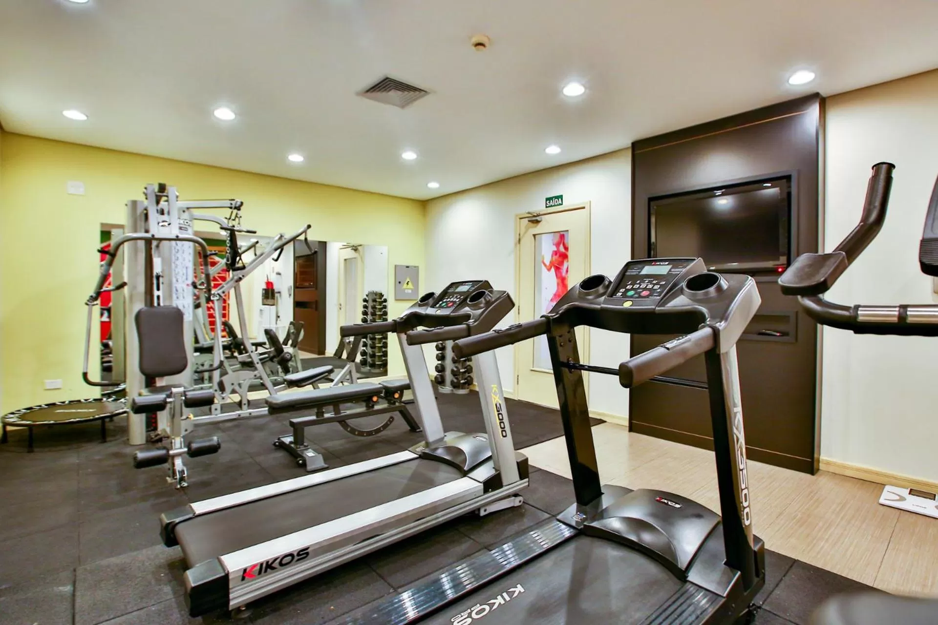 Fitness centre/facilities in Transamerica Executive Curitiba Batel