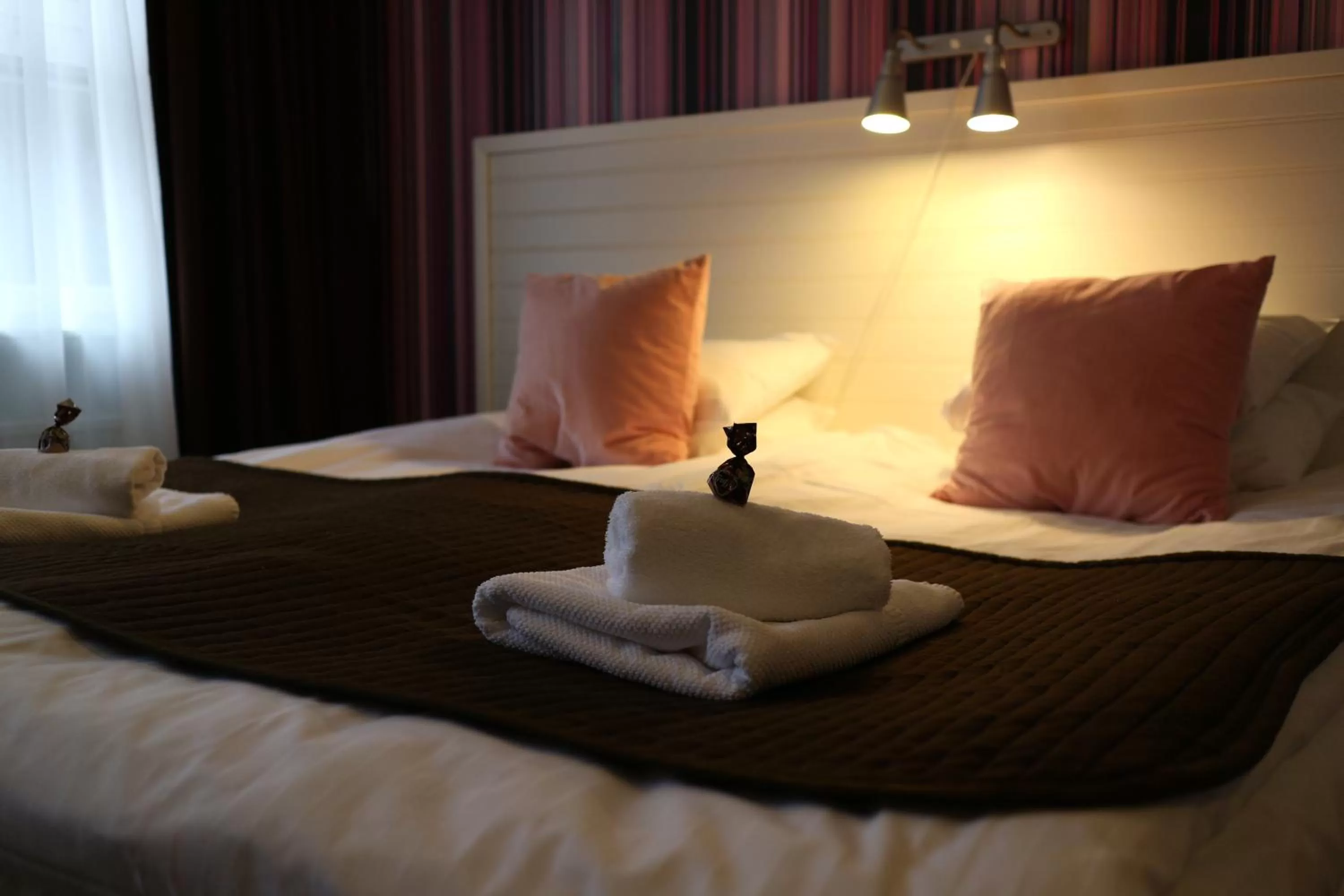 Bed in Hotell Marieberg