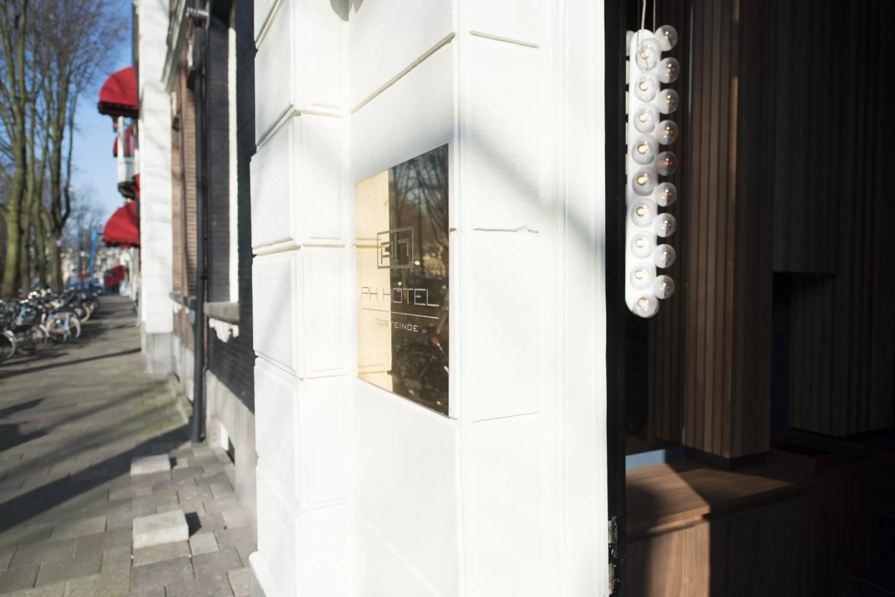 Facade/entrance in Boutique Hotel Oosteinde