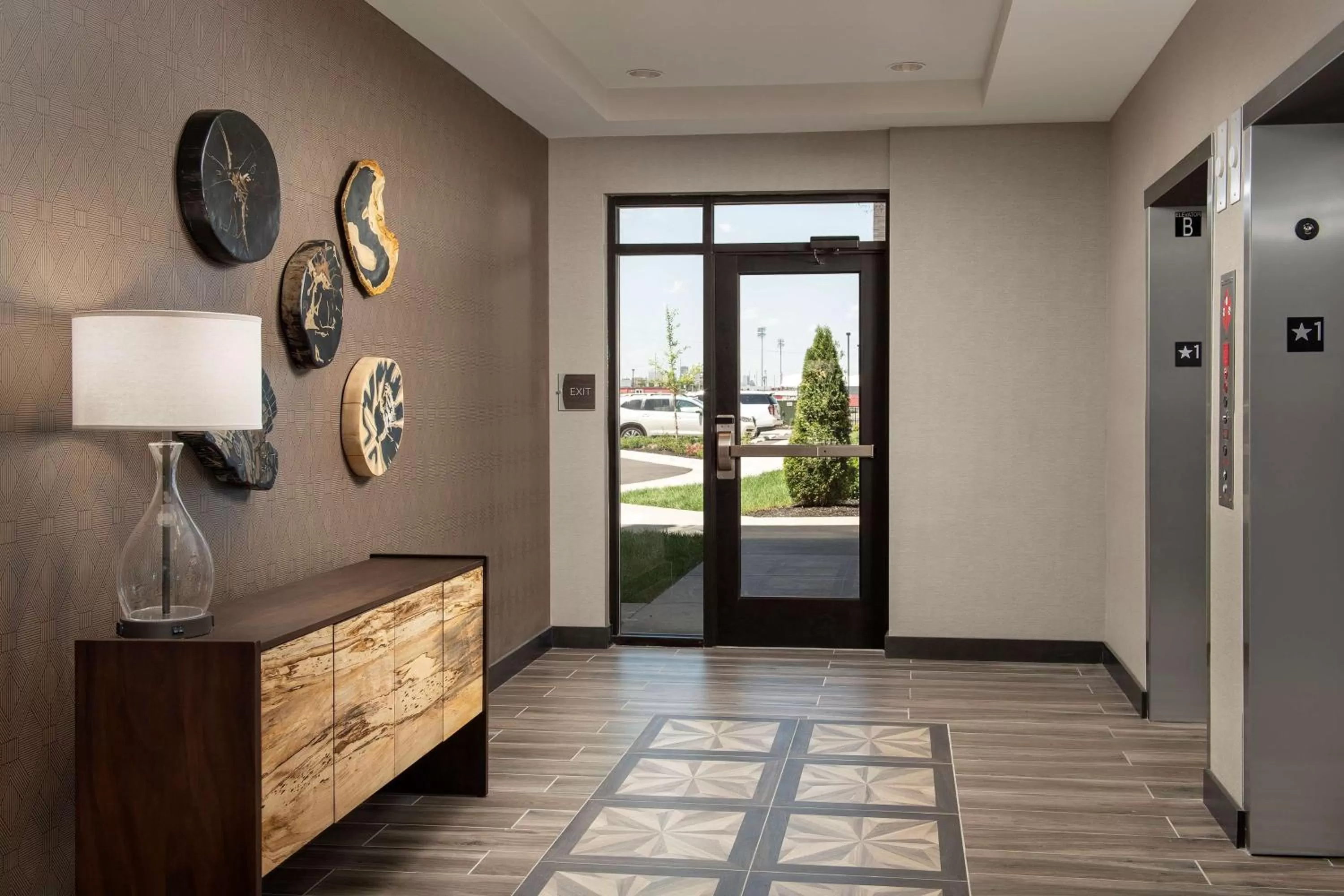 Lobby or reception in Homewood Suites By Hilton Louisville Airport