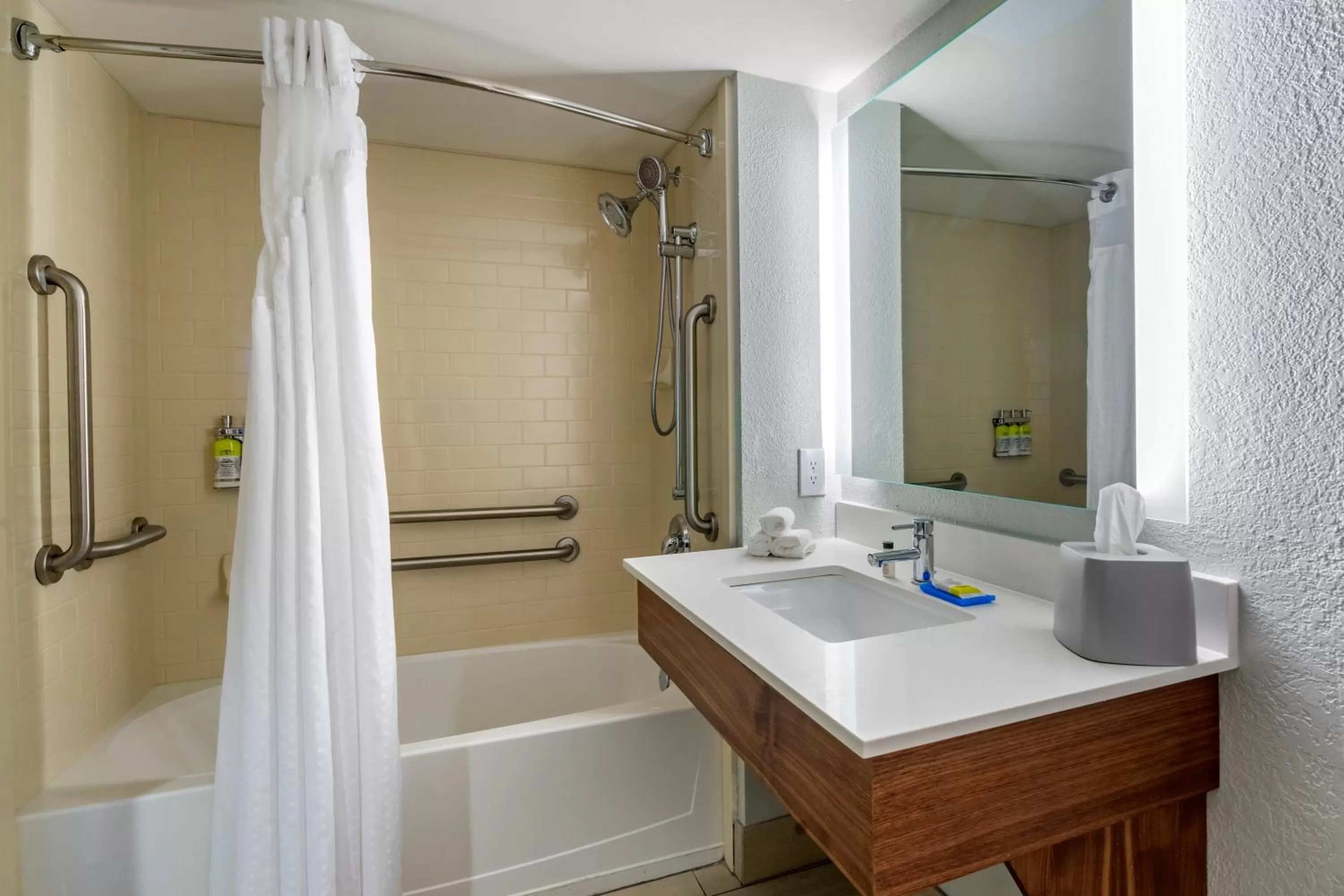 Bathroom in Holiday Inn Express Cape Coral-Fort Myers Area by IHG