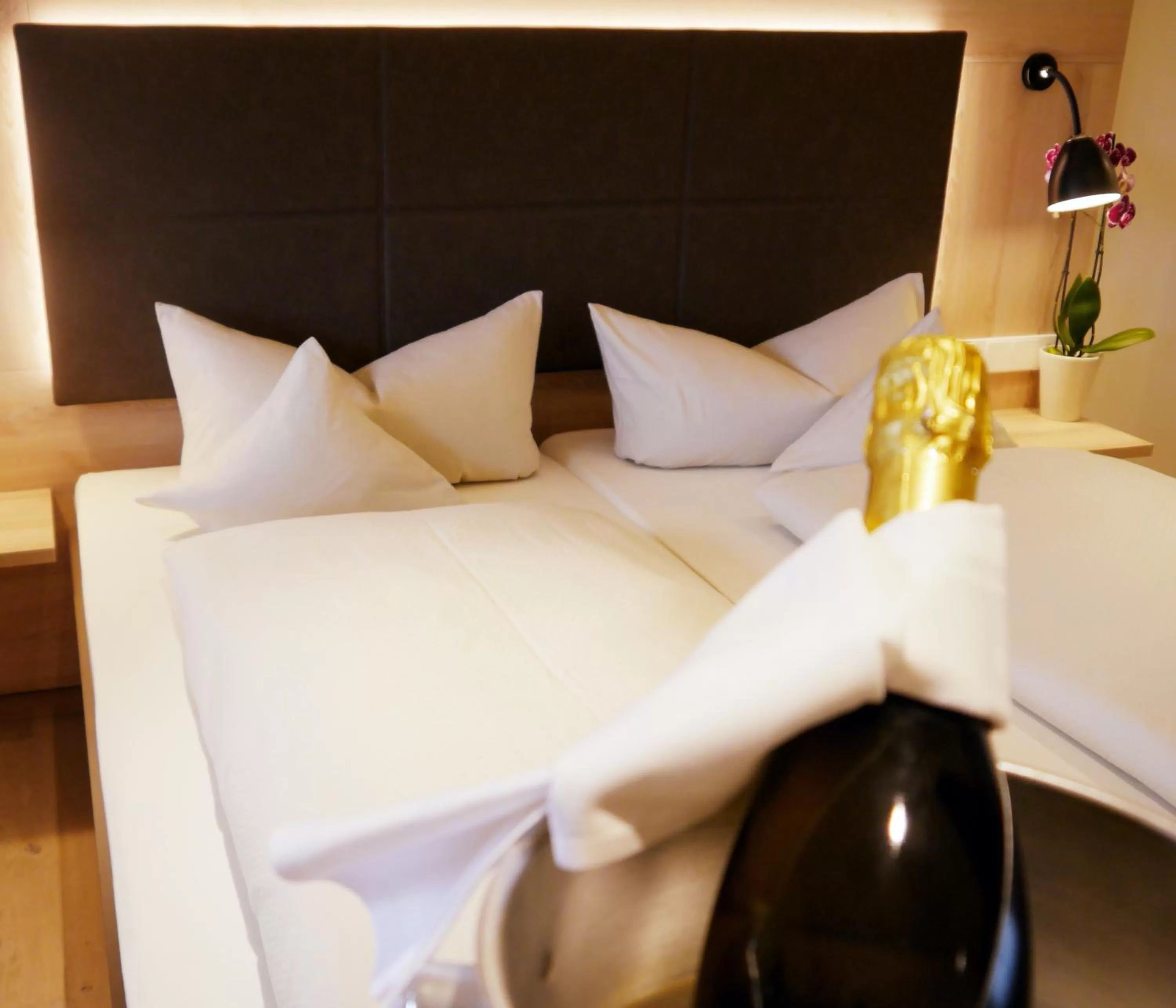 Bed in Berghotel Zollersteighof