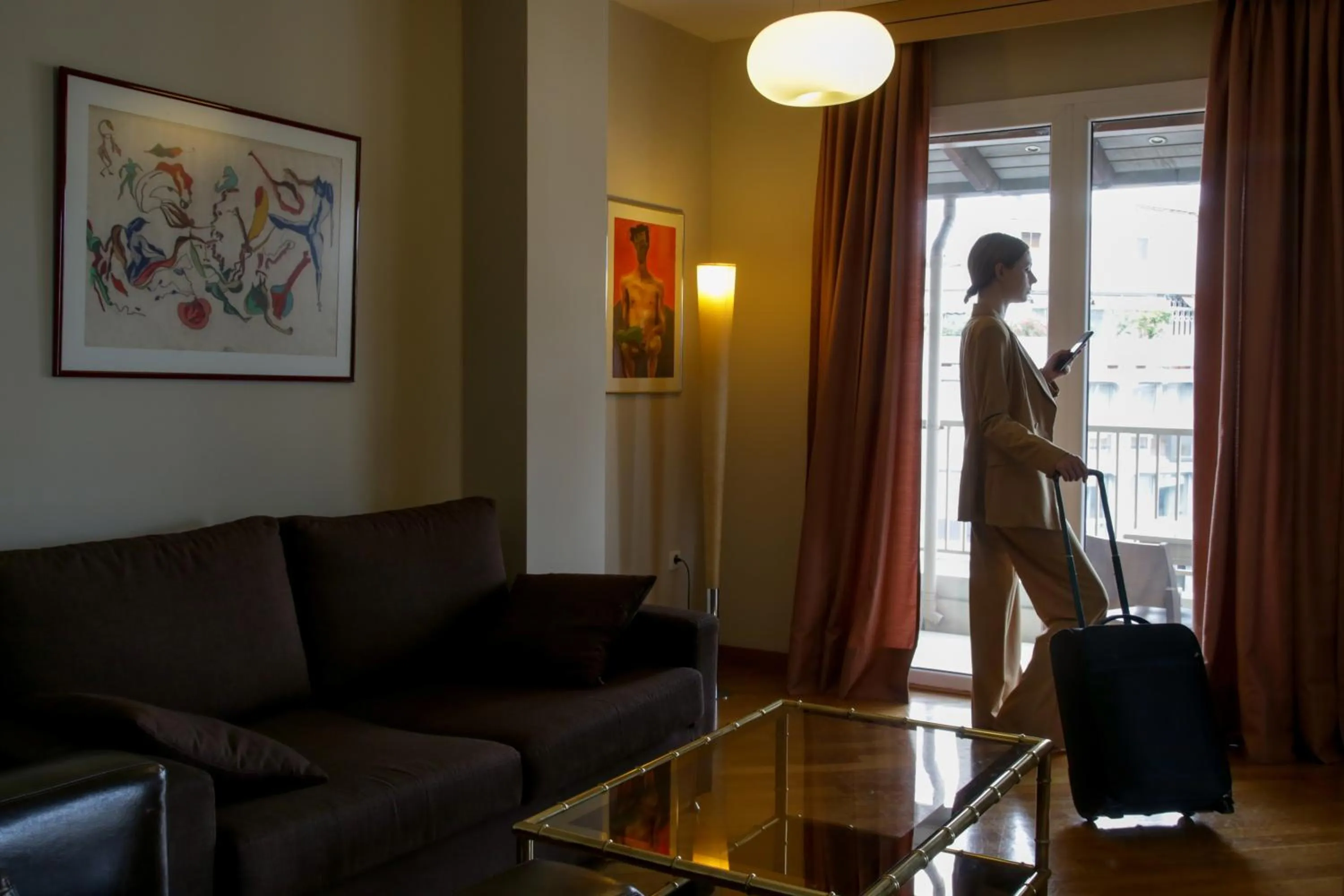 Living room in Astoria Hotel Thessaloniki