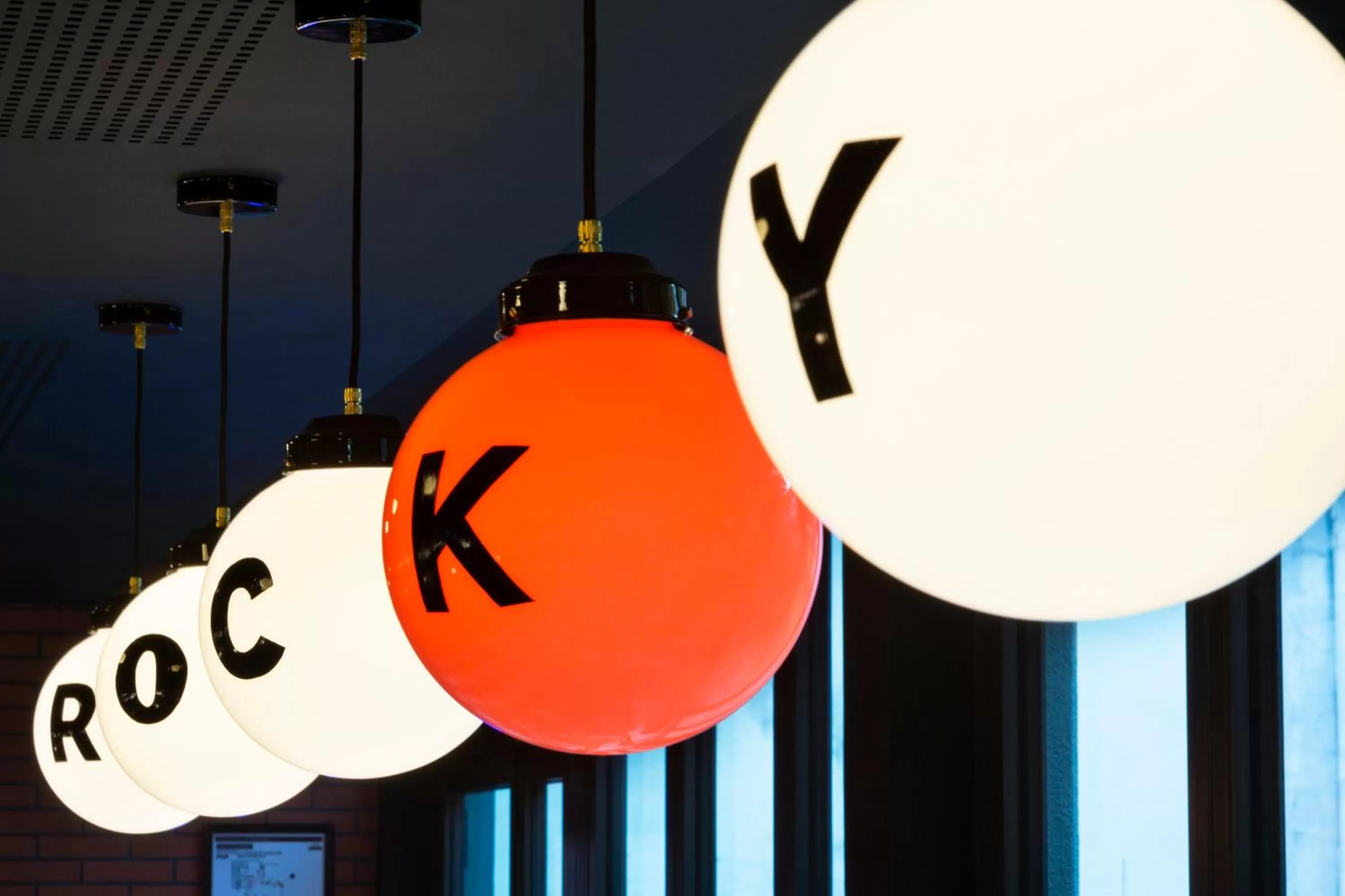 Decorative detail in RockyPop Grenoble Hotel