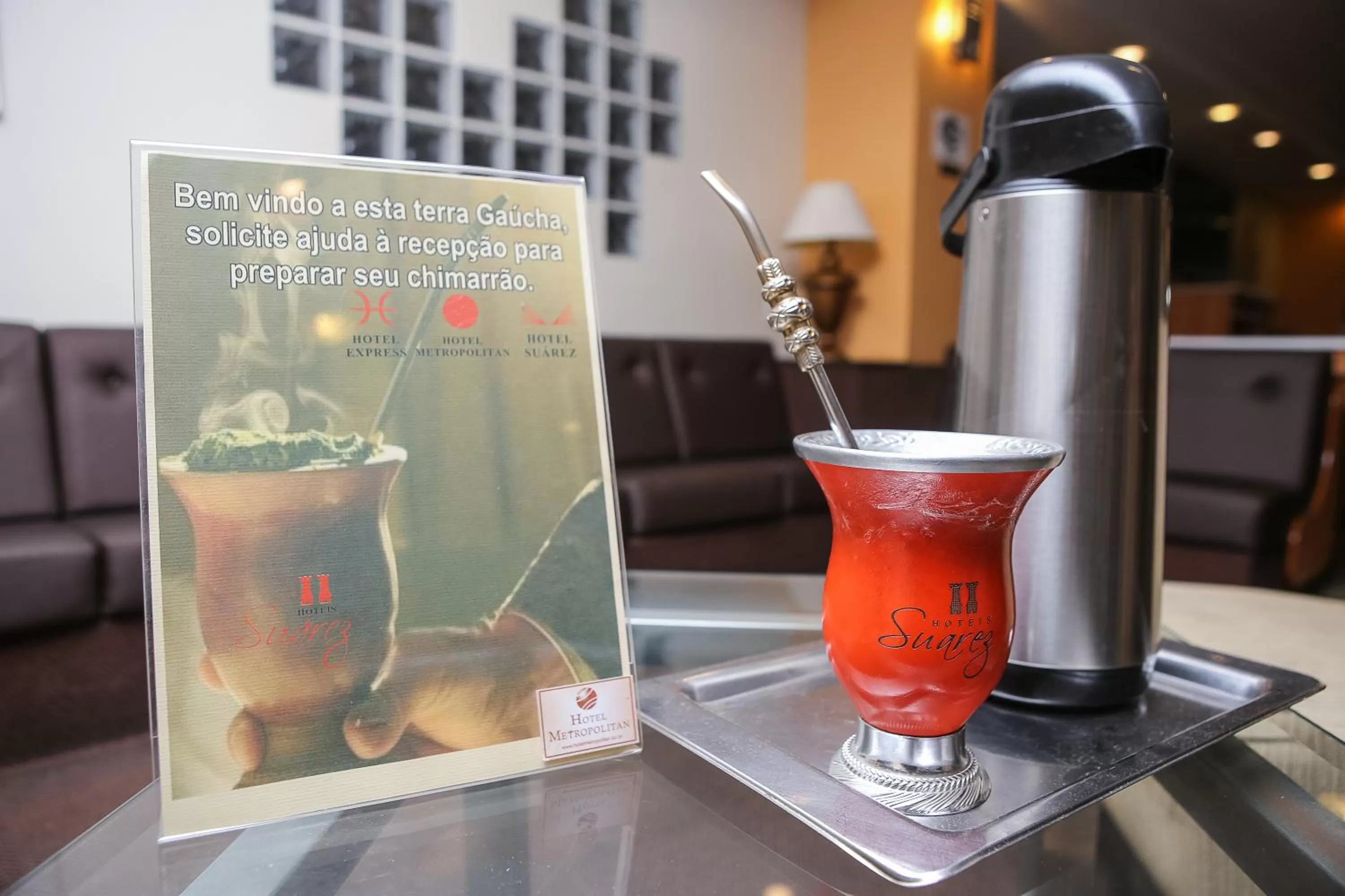 Lobby or reception in Hotel Metropolitan Canoas