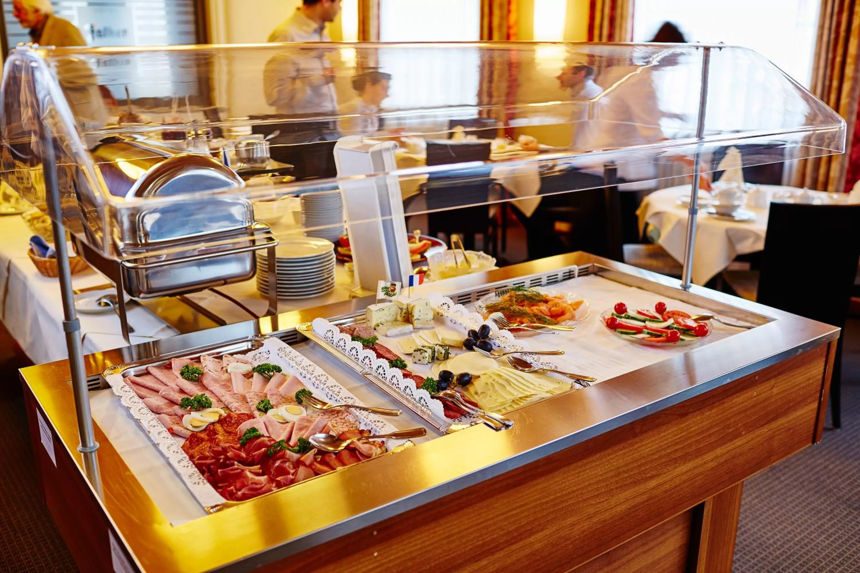 Food close-up in Hotel Falken