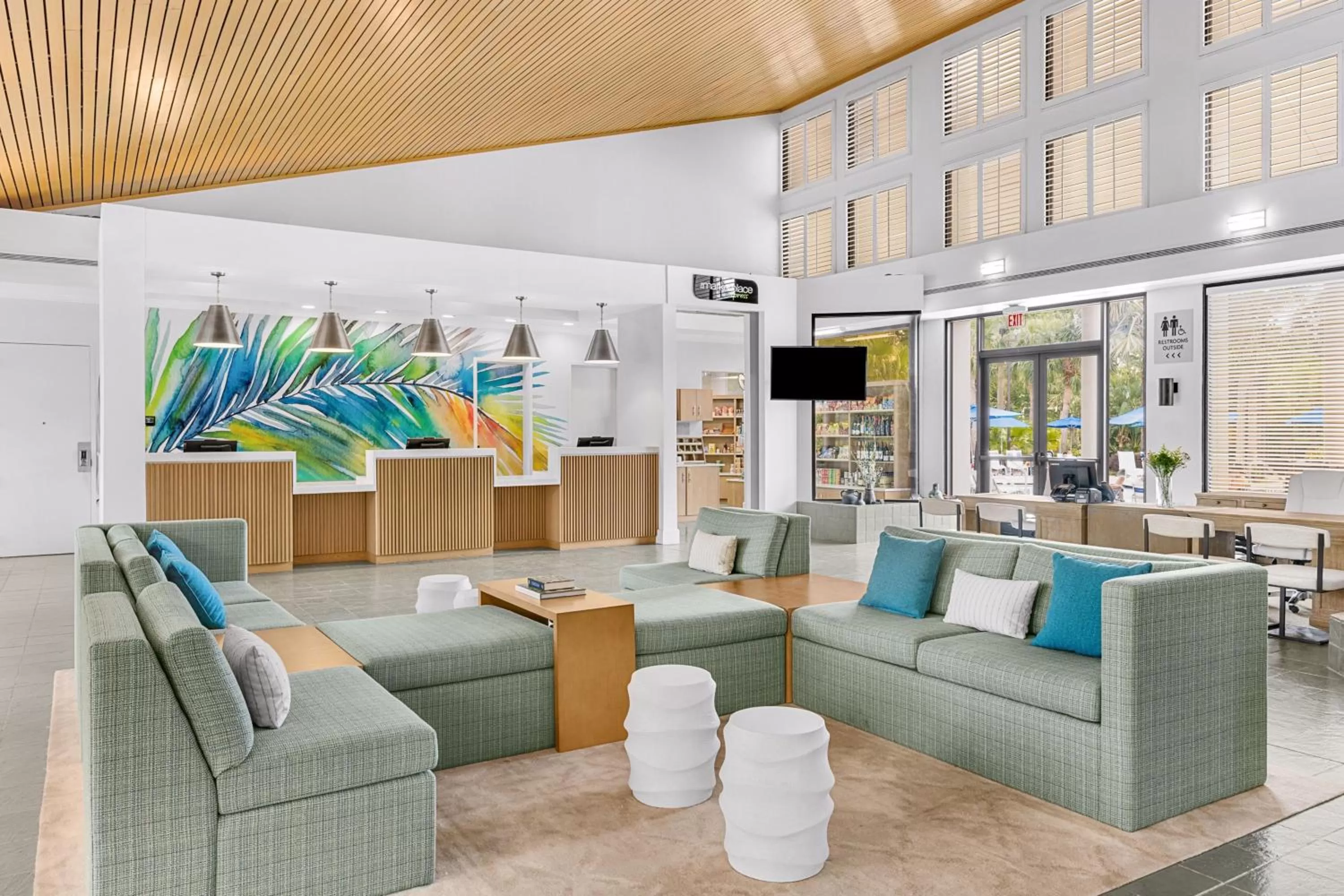Lobby or reception in Marriott's Royal Palms