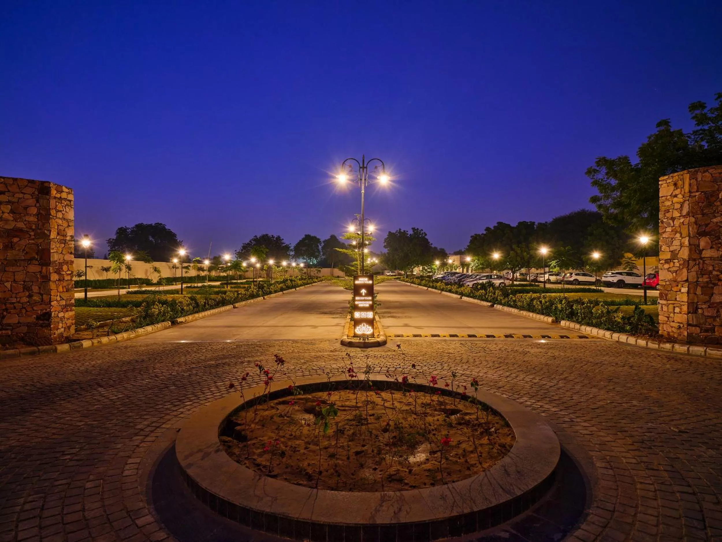 Facade/entrance in Pride Amber Vilas Resort & Convention Centre