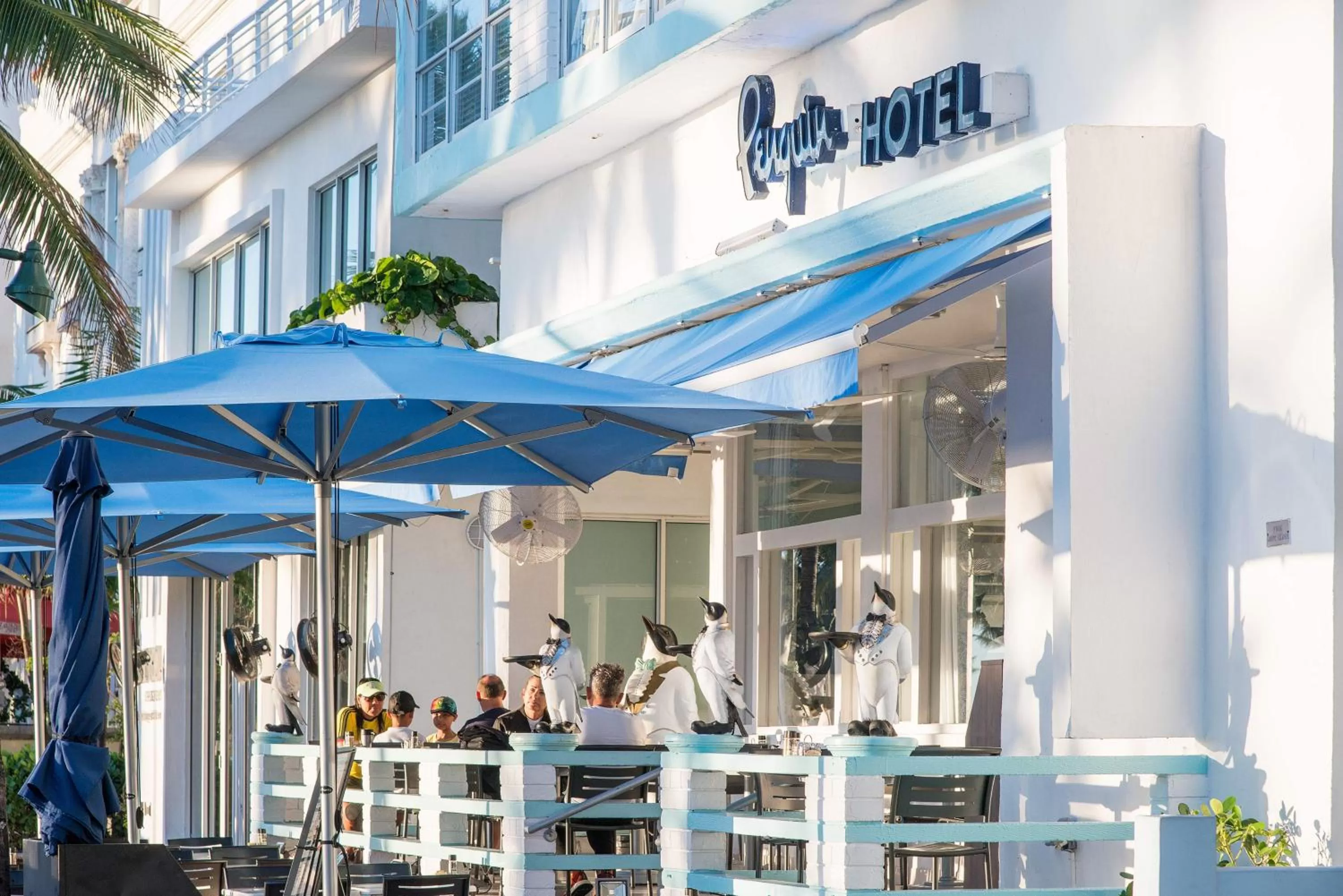 Balcony/Terrace in Penguin Hotel