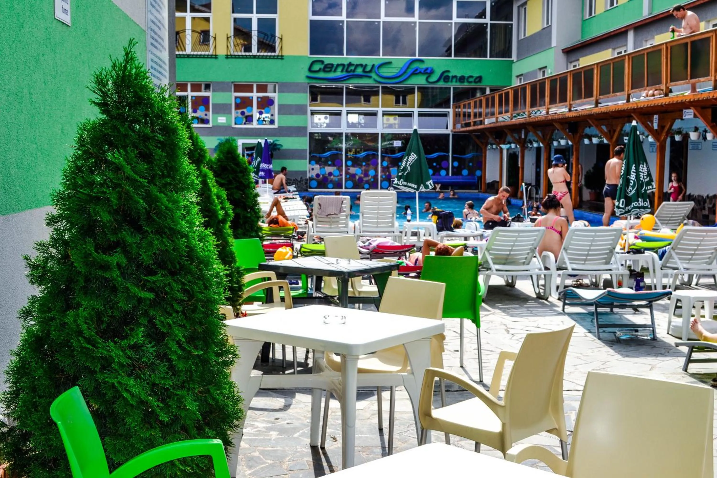 Lounge or bar in Hotel Seneca