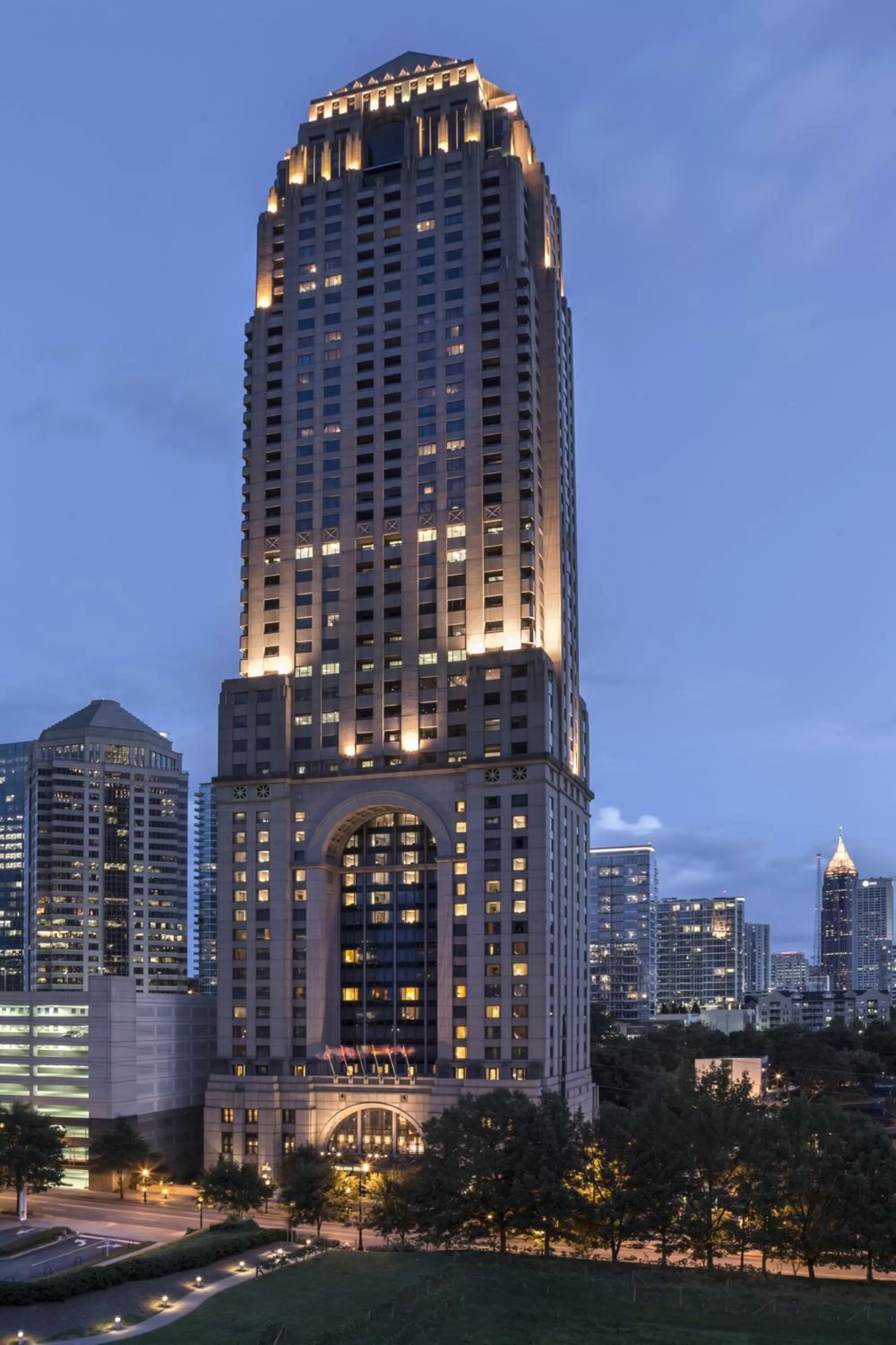 Property building in Four Seasons Hotel Atlanta
