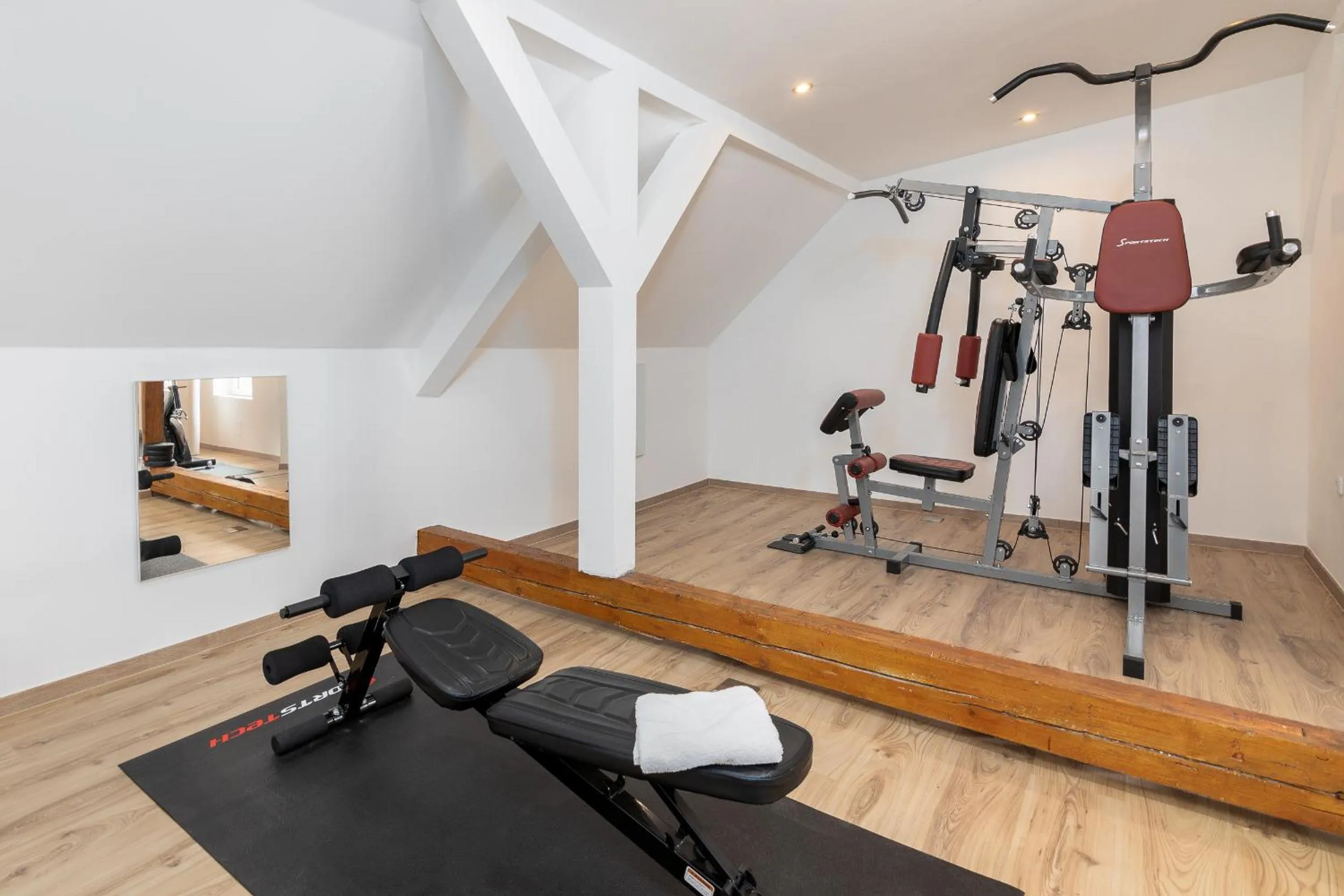 Fitness centre/facilities in Hotel Zentral