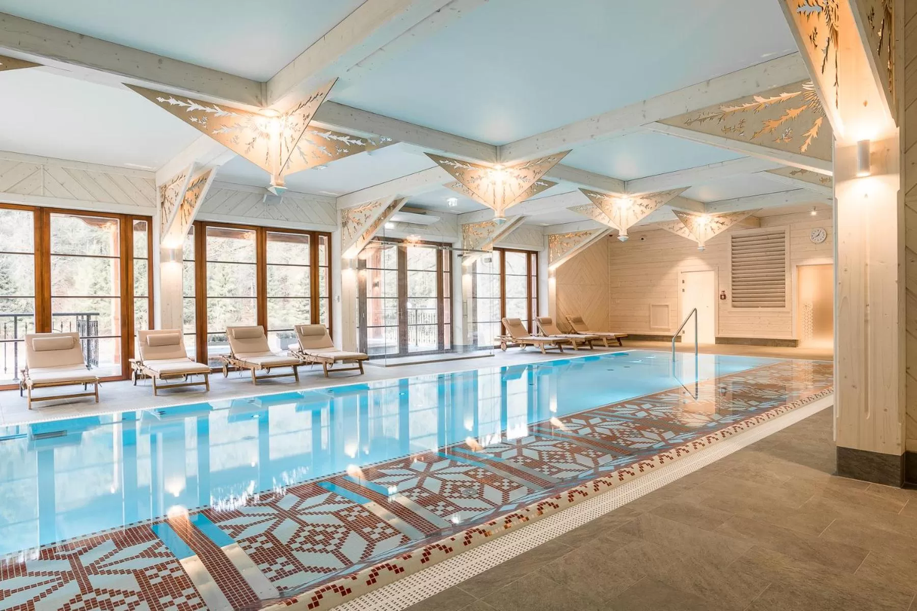 Swimming pool in Aries Hotel & SPA Wisła